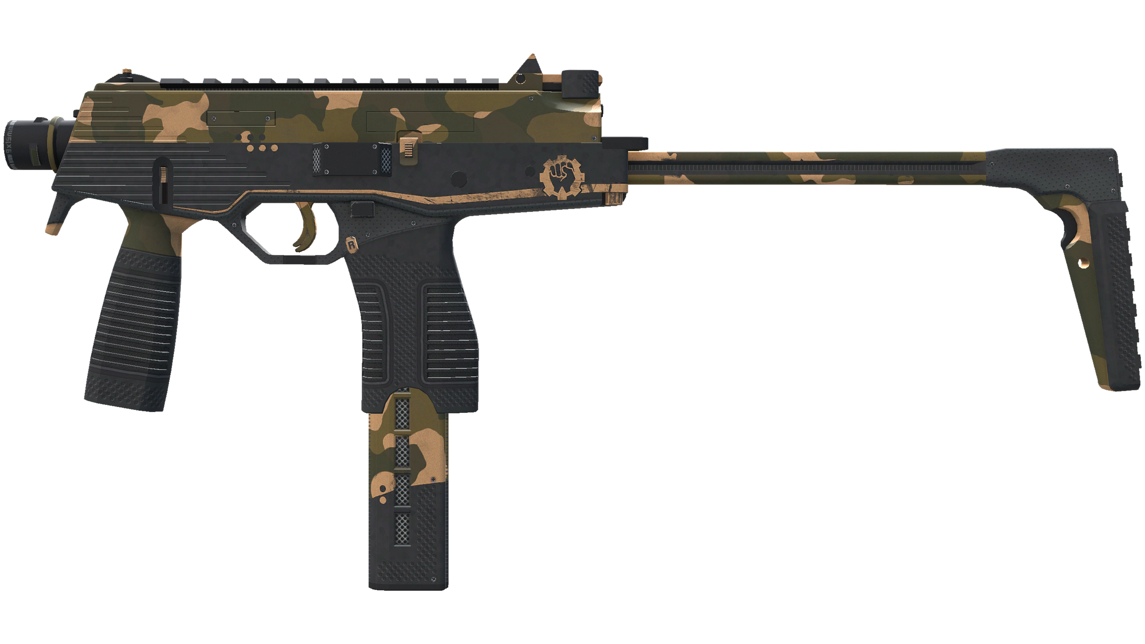 StatTrak™ MP9 | Black Sand (Minimal Wear)