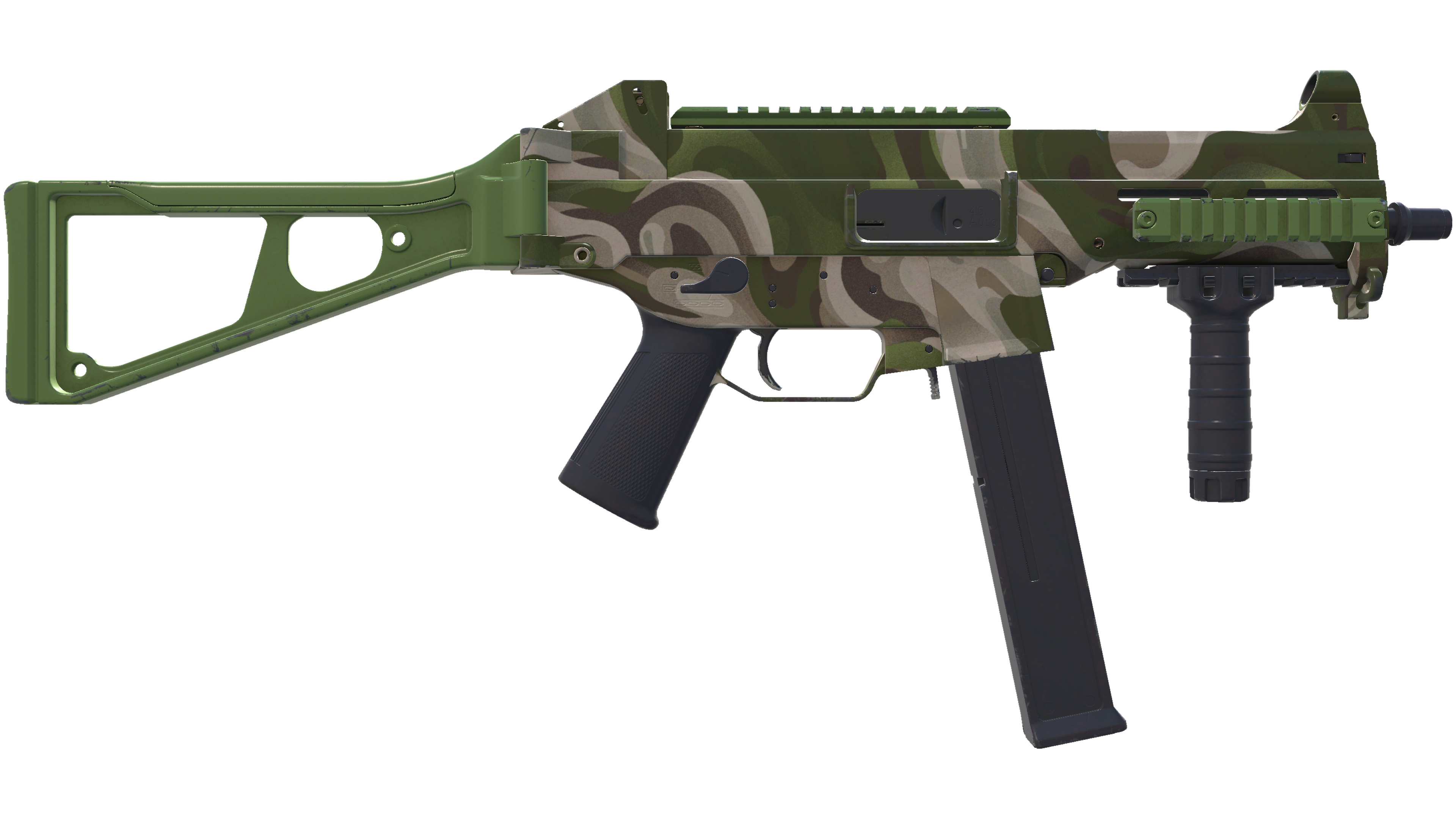 Miniature de UMP-45 | Green Swirl (Minimal Wear)
