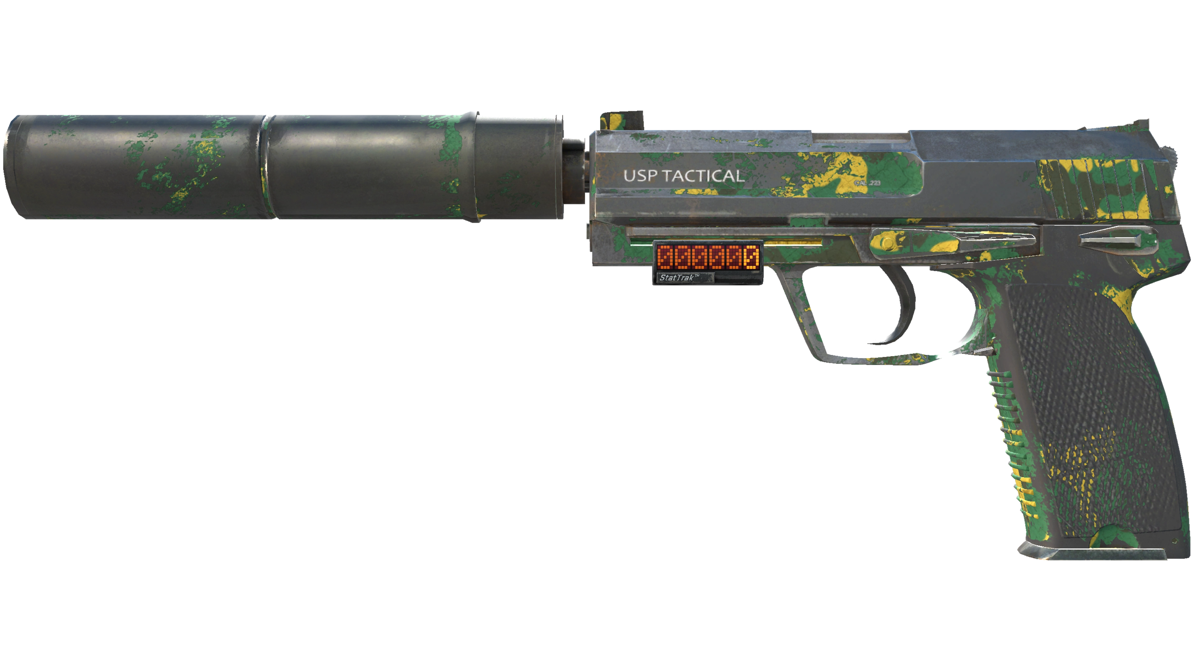 StatTrak™ USP-S | Overgrowth (Battle-Scarred)