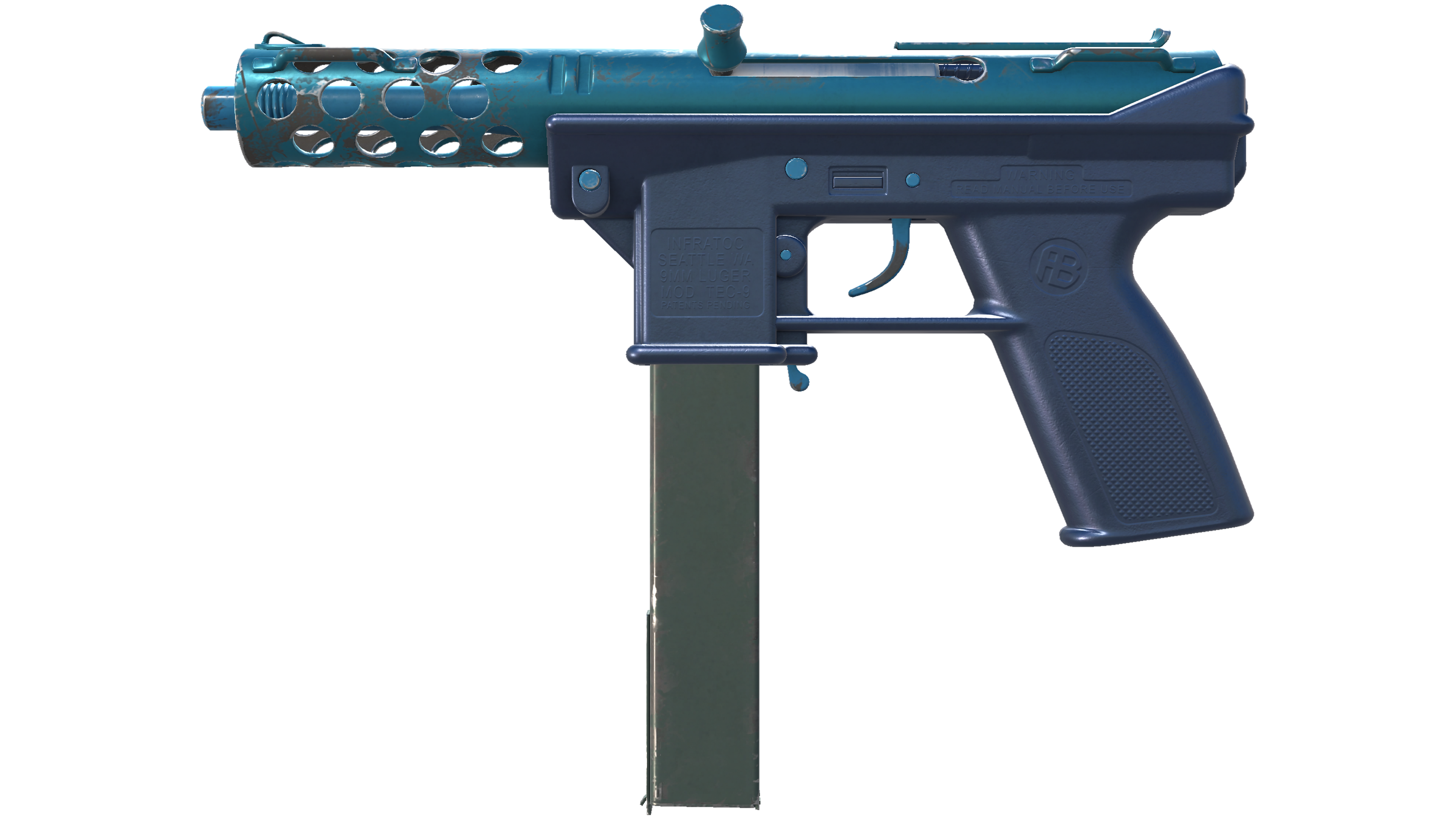 Tec-9 | Blue Blast (Field-Tested)