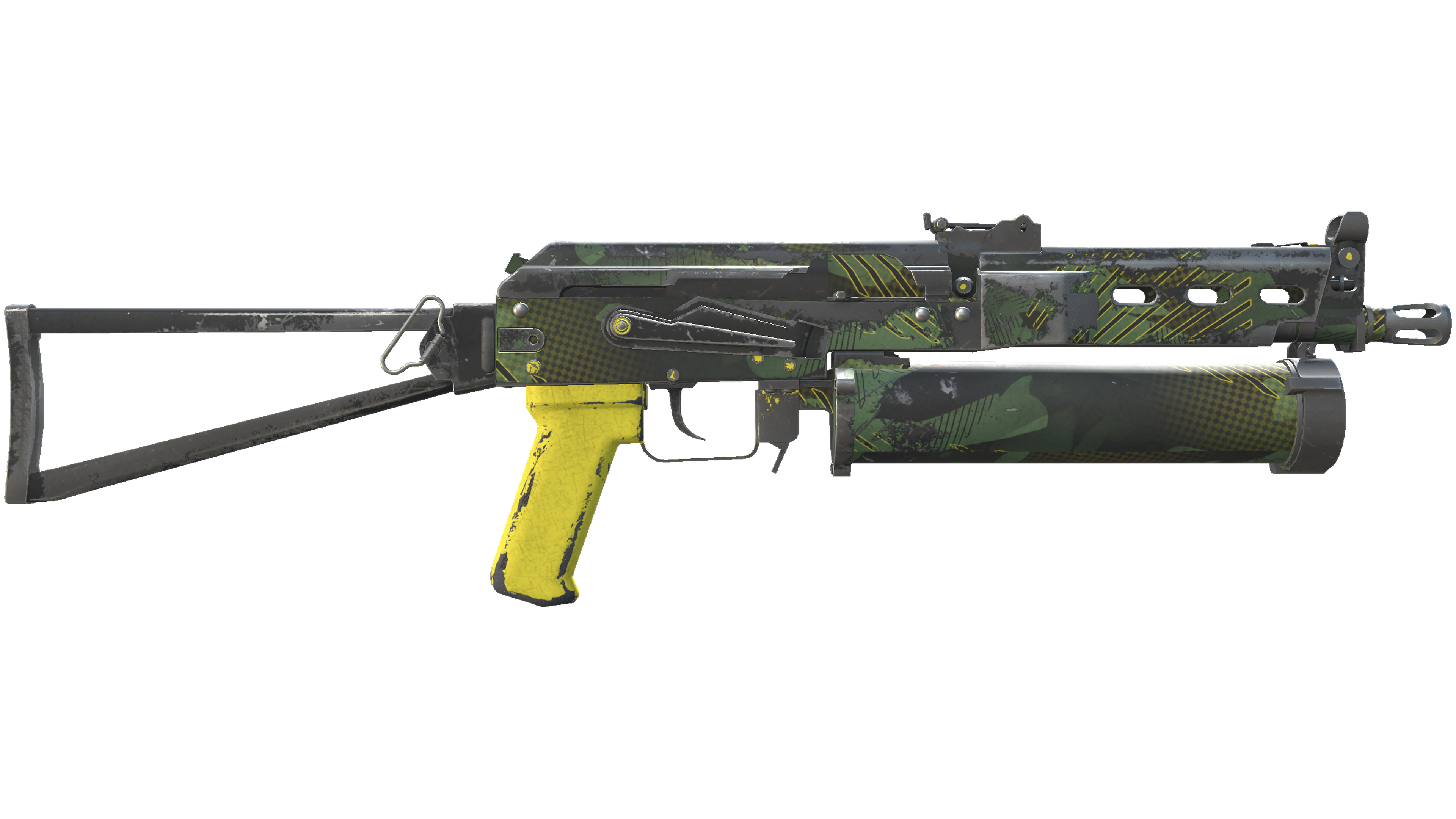 Miniatura de StatTrak™ PP-Bizon | Jungle Slipstream (Well-Worn)