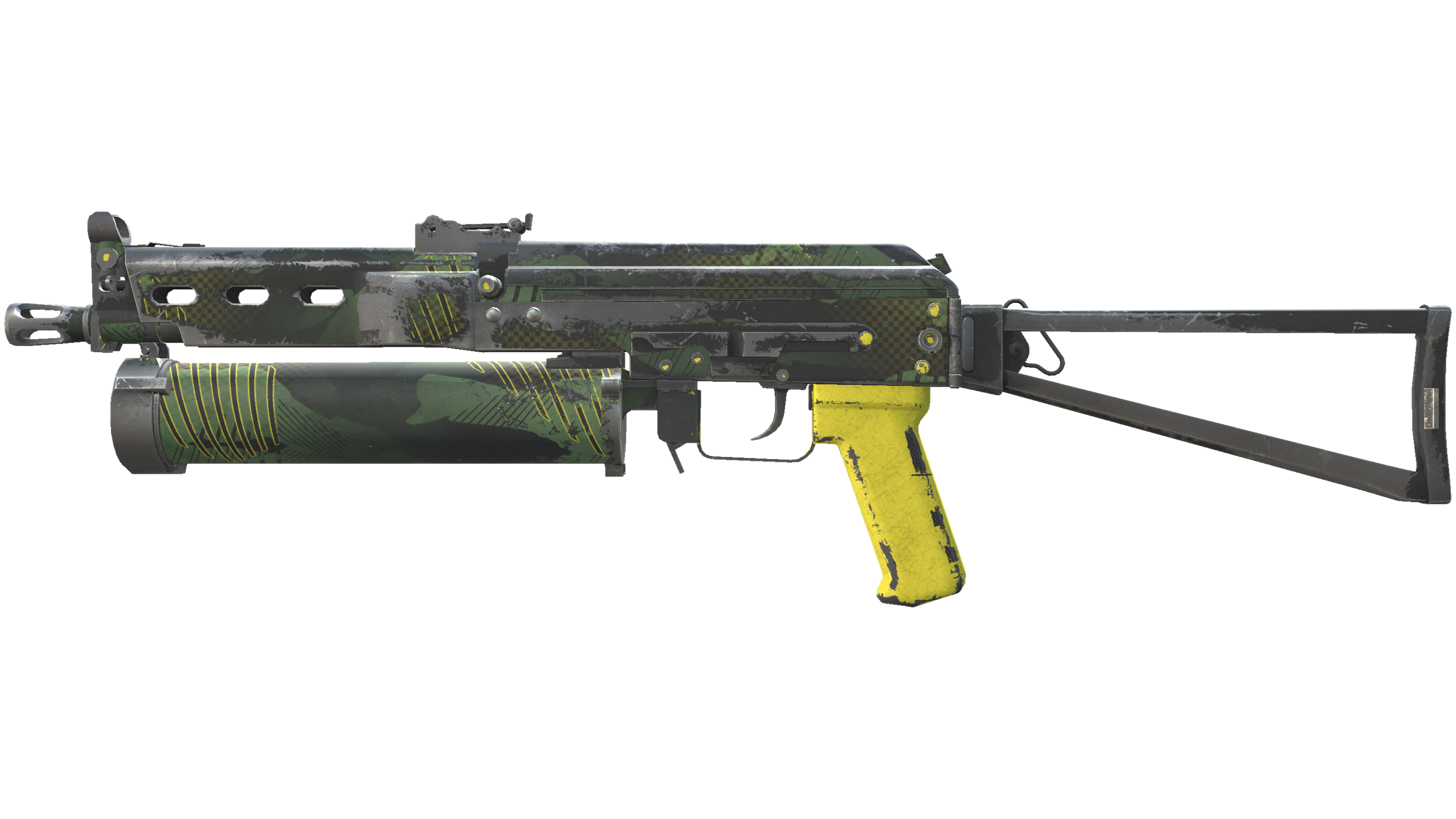 StatTrak™ PP-Bizon | Jungle Slipstream (Well-Worn)