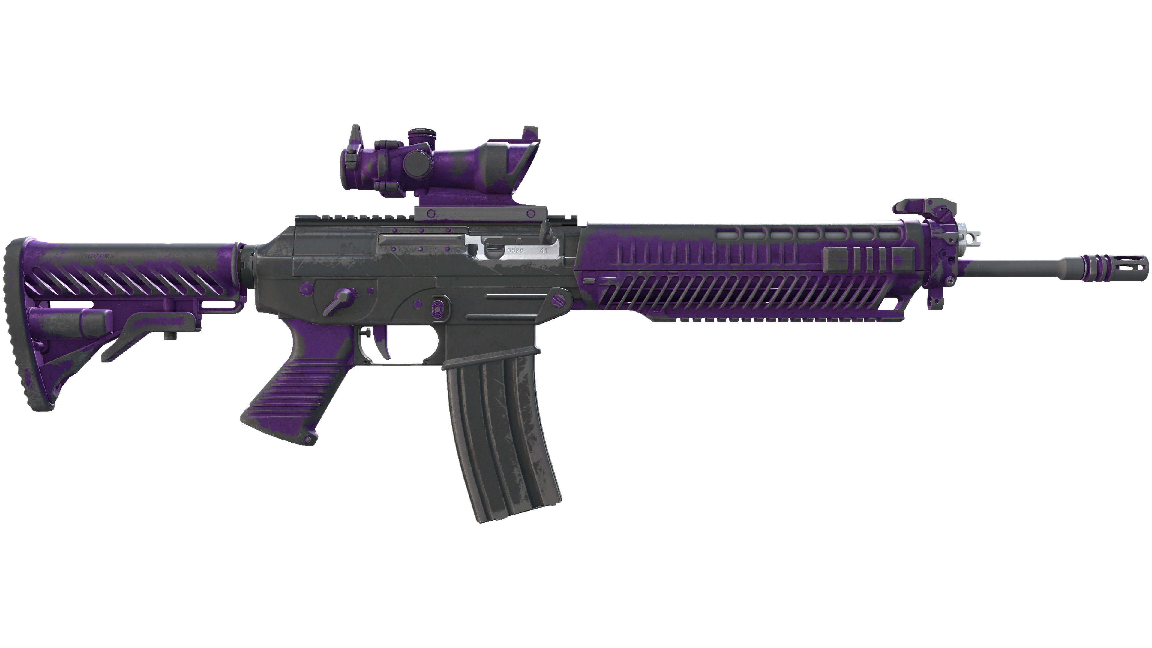 SG 553 | Ultraviolet (Battle-Scarred) thumbnail