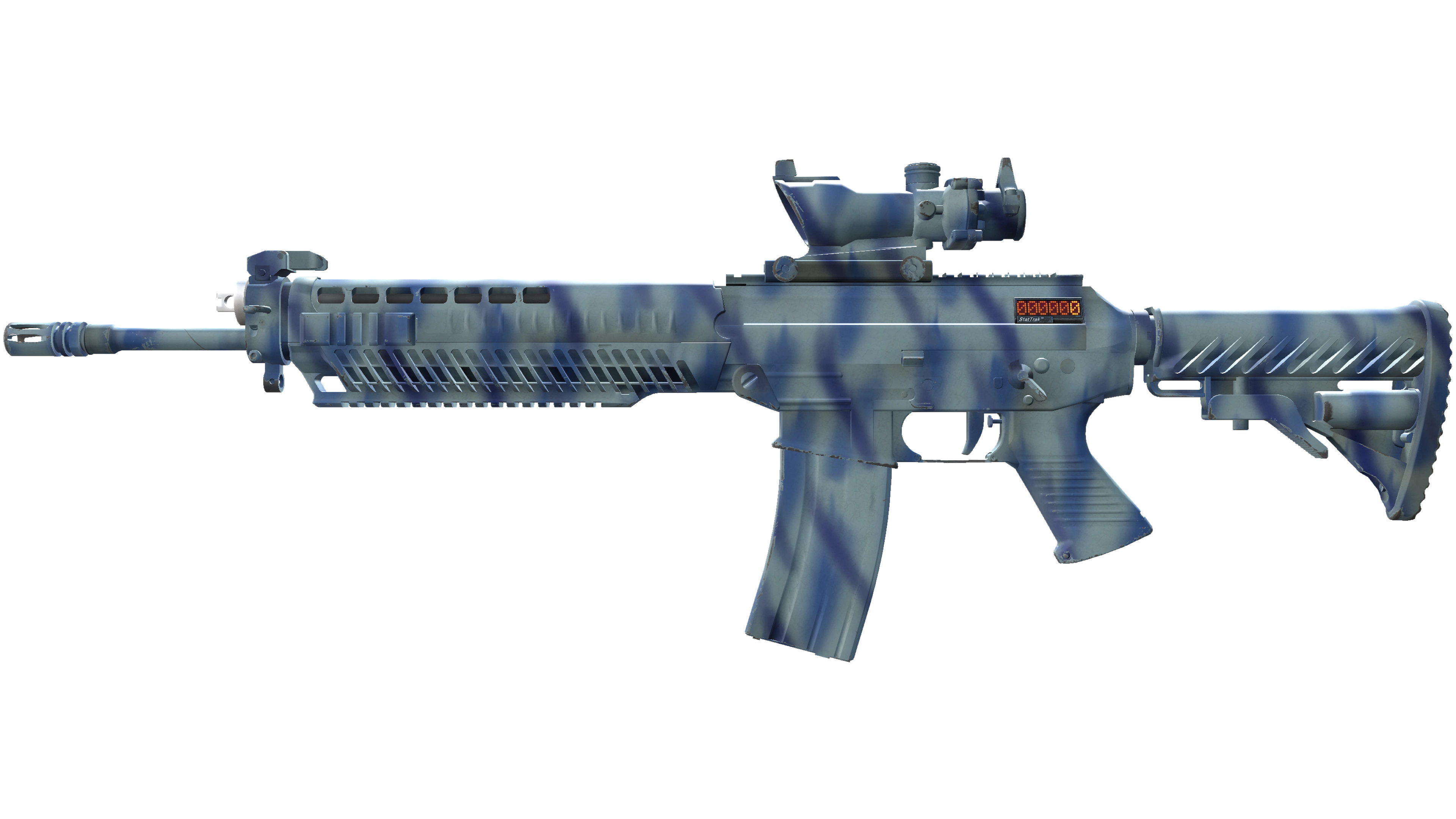 StatTrak™ SG 553 | Wave Spray (Factory New) thumbnail