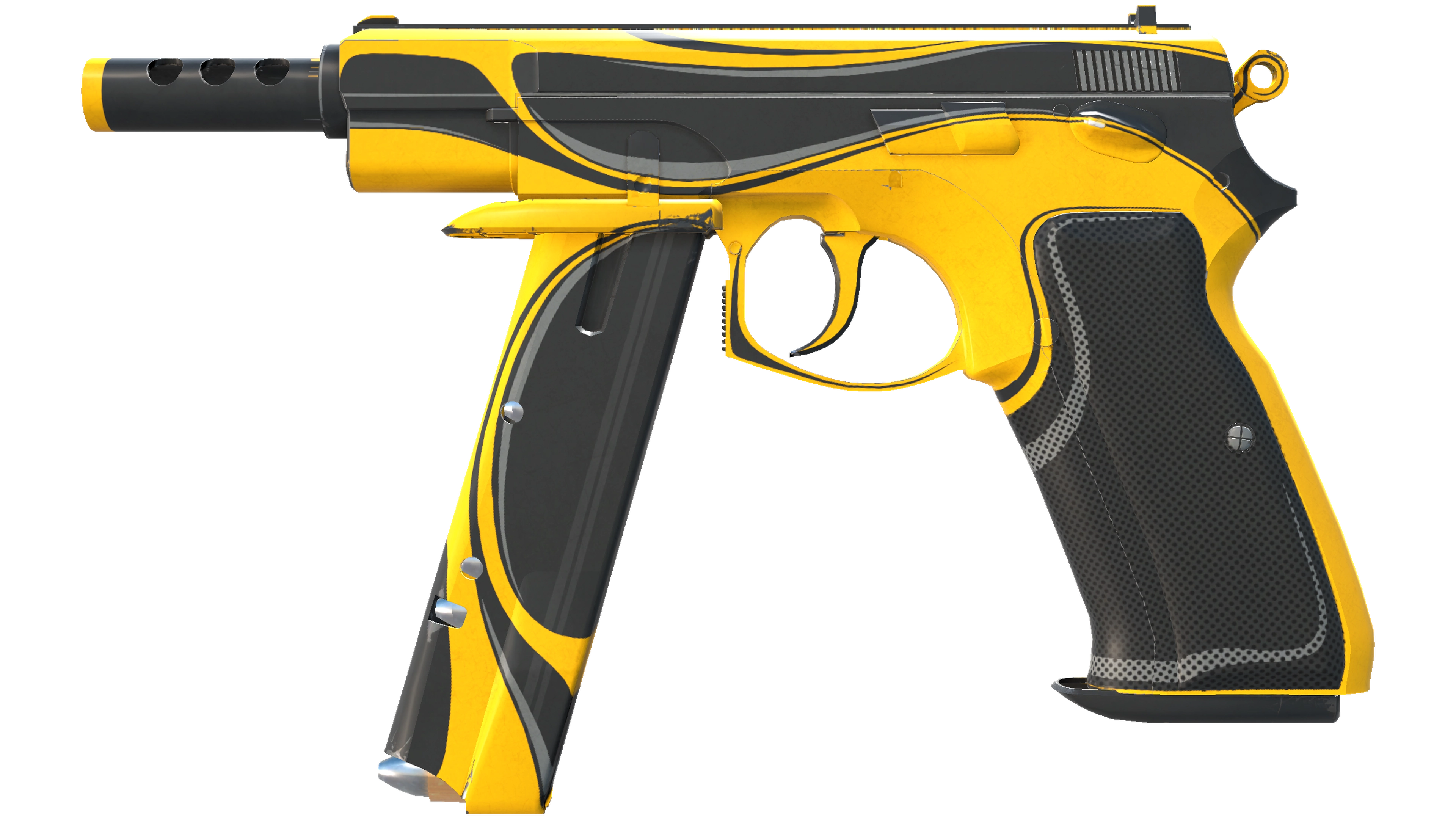 StatTrak™ CZ75-Auto | Yellow Jacket (Minimal Wear) thumbnail