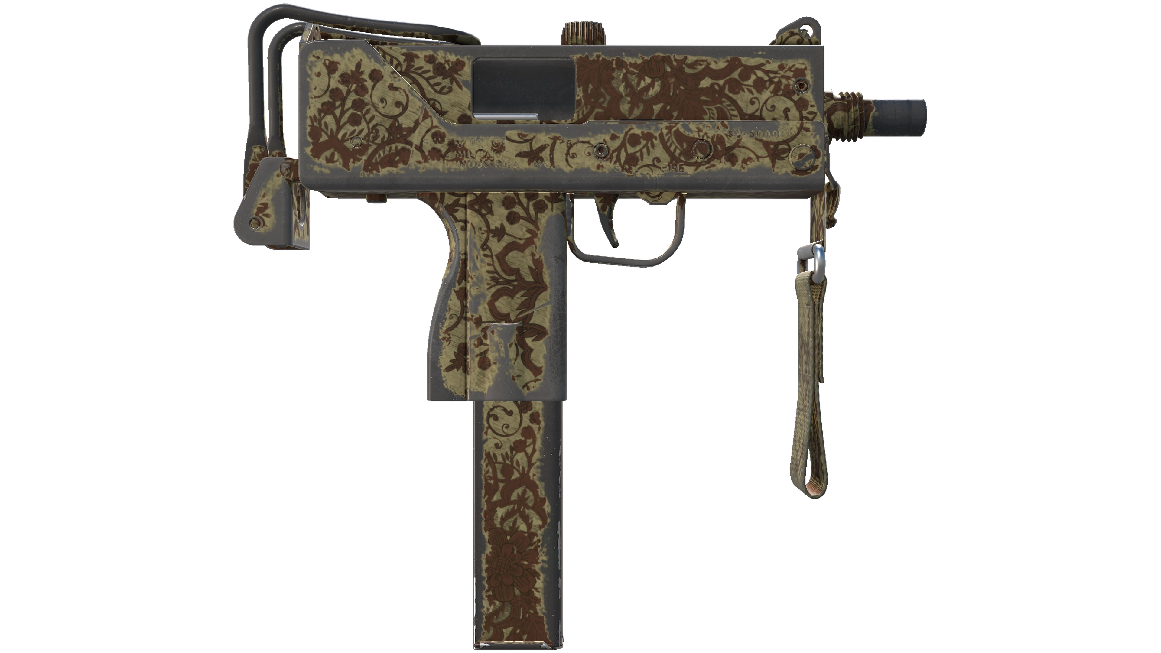 Миниатюра Souvenir MAC-10 | Sienna Damask (Battle-Scarred)