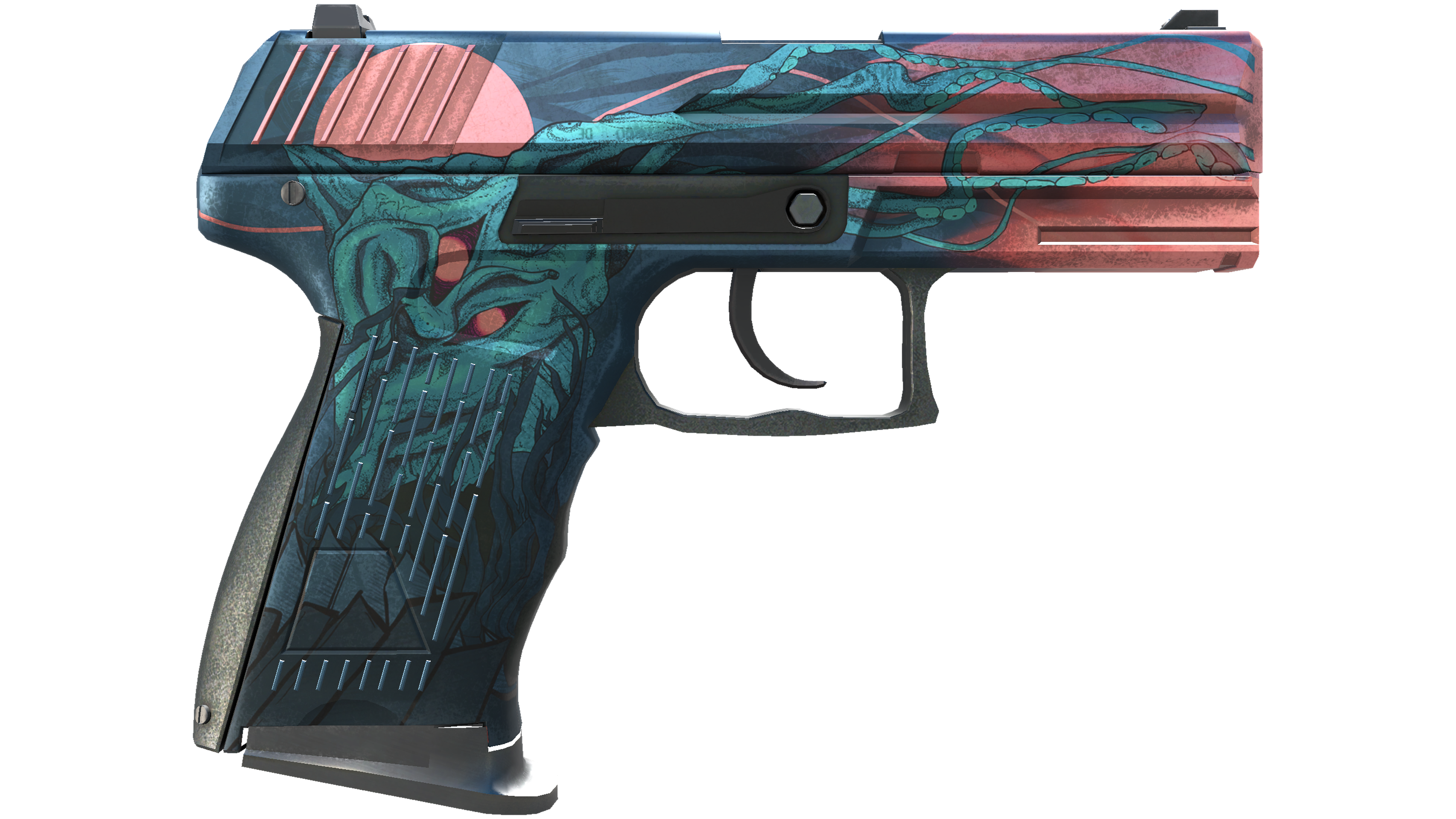 StatTrak™ P2000 | Gnarled (Well-Worn) thumbnail