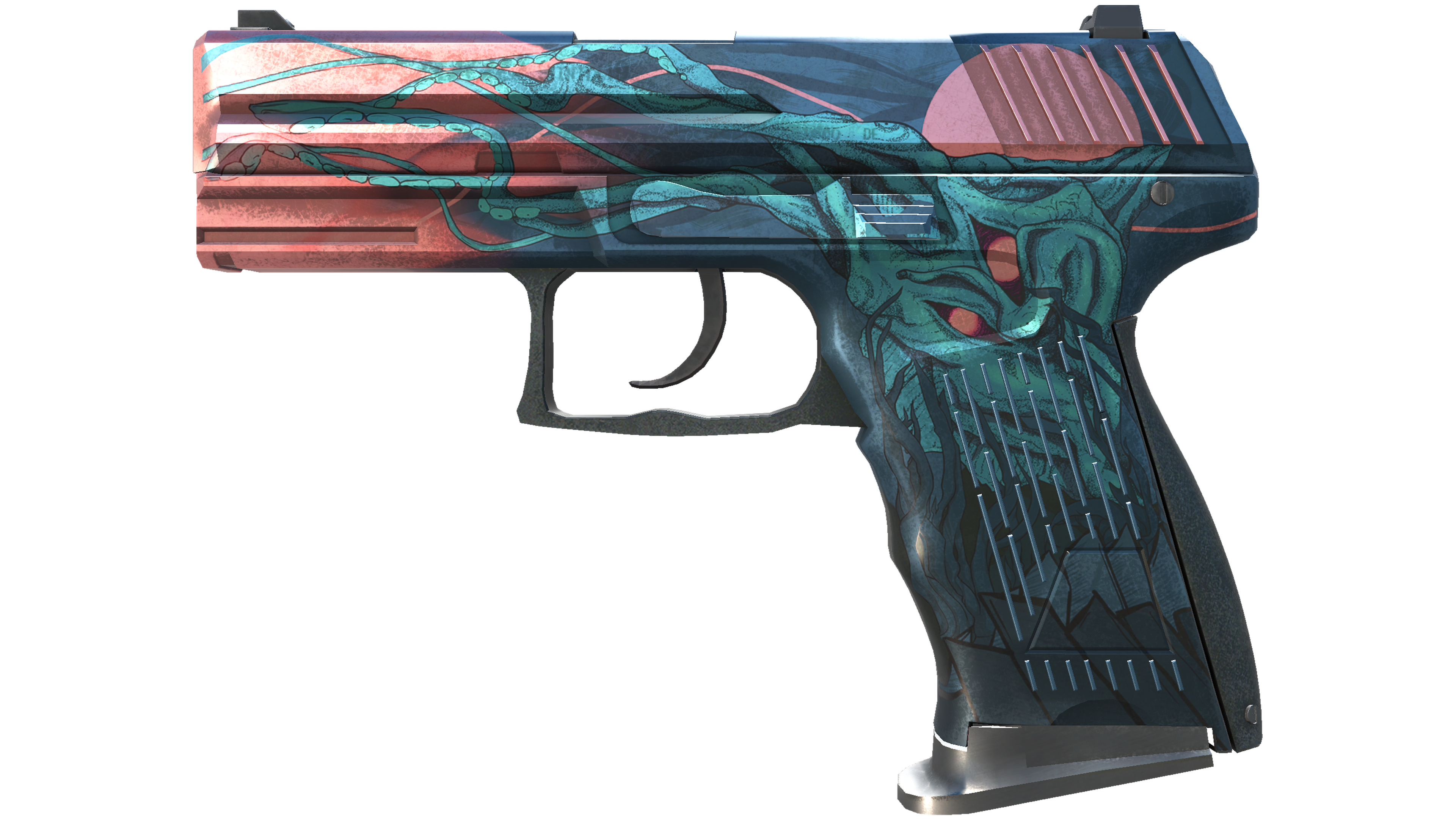 StatTrak™ P2000 | Gnarled (Well-Worn)