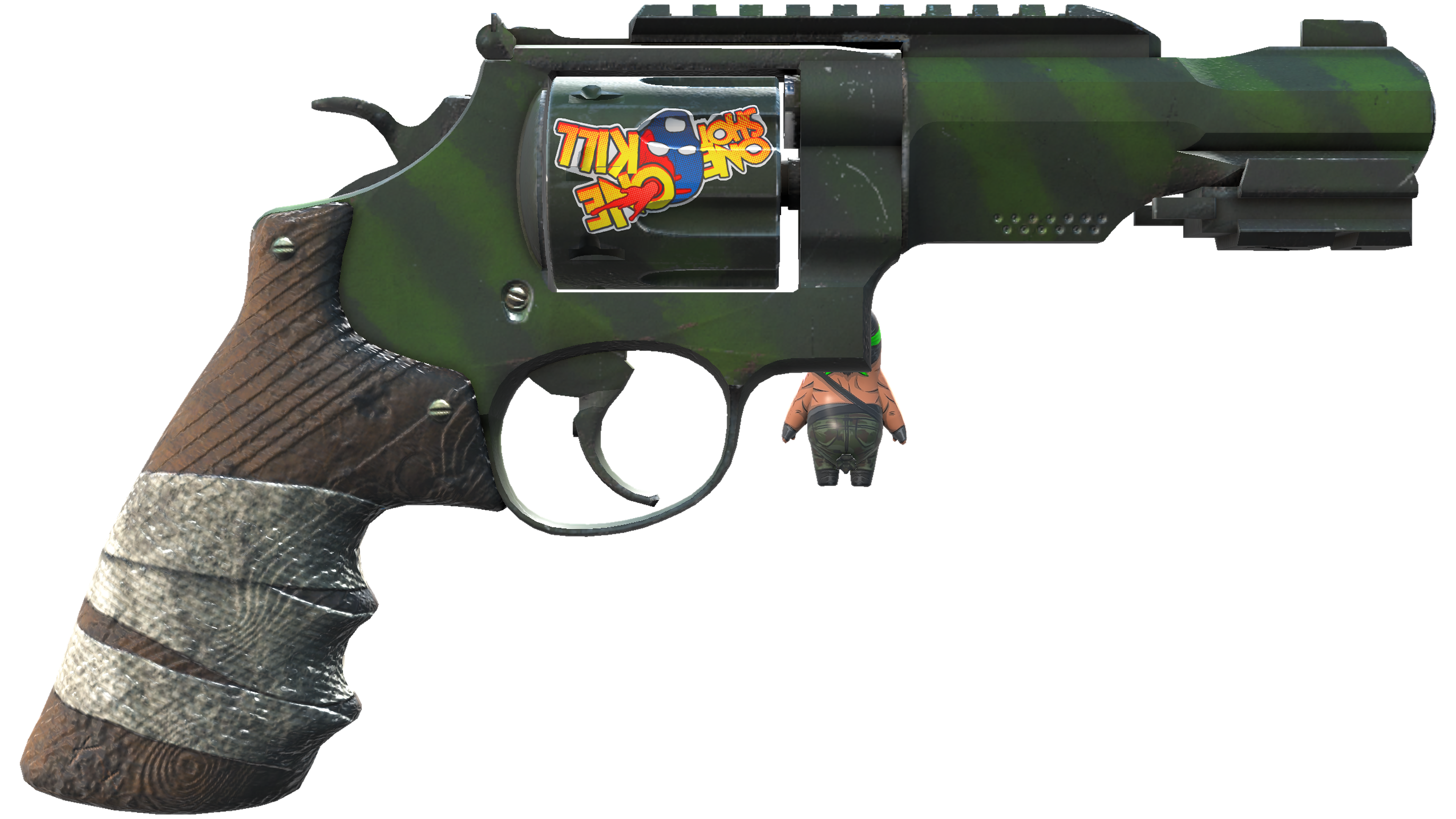 Miniatura de StatTrak™ R8 Revolver | Survivalist (Minimal Wear)