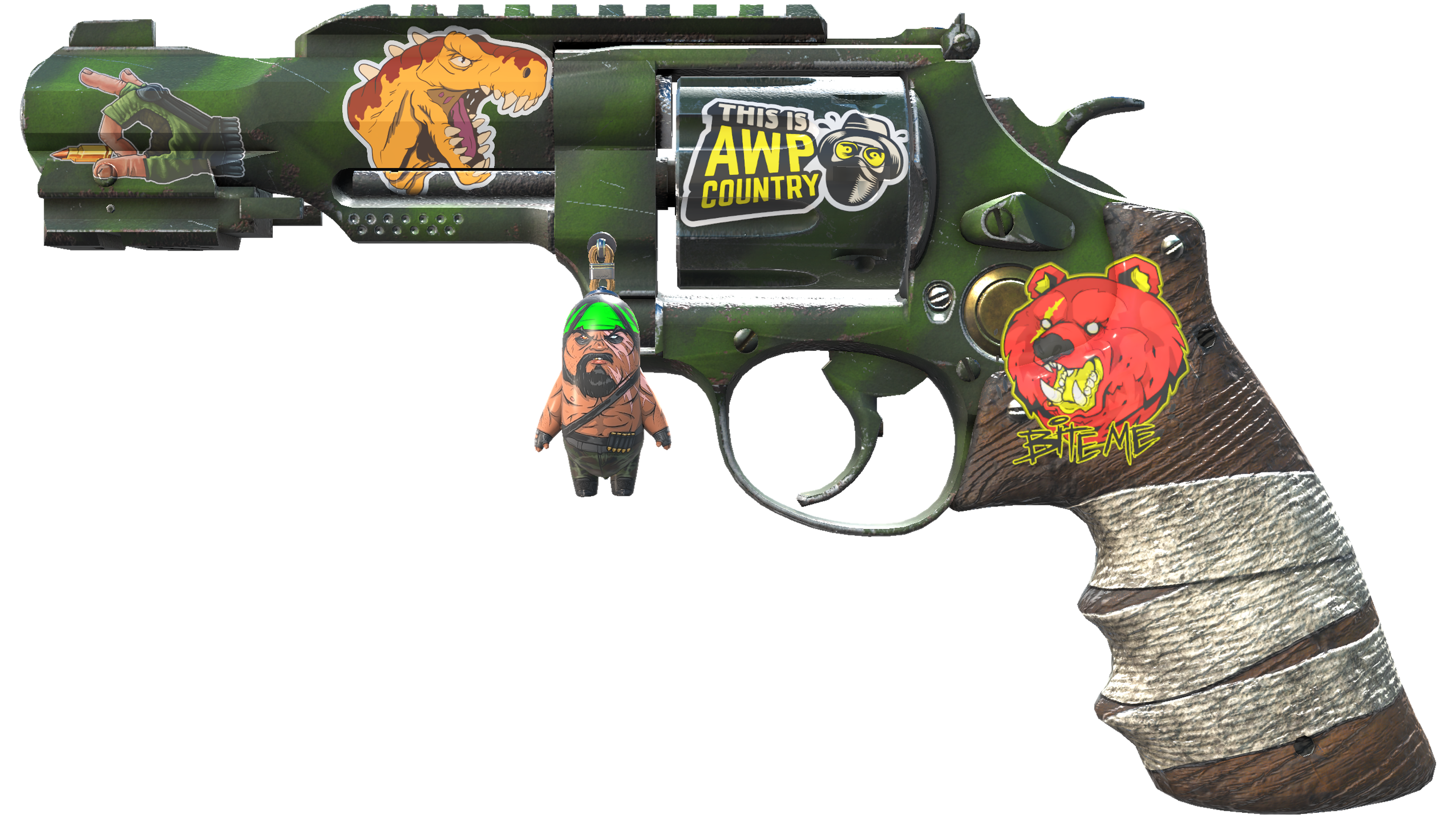 StatTrak™ R8 Revolver | Survivalist (Minimal Wear)