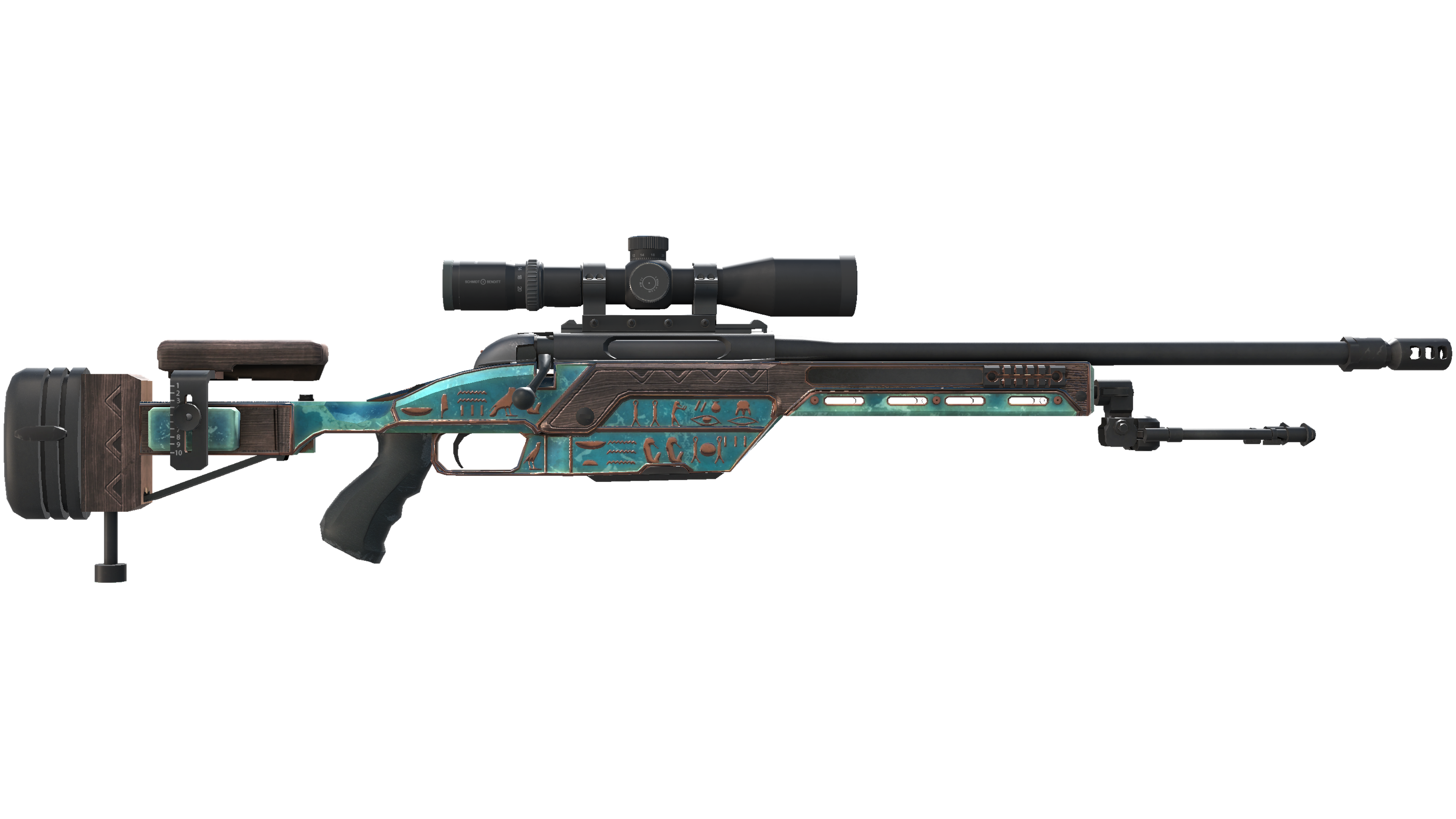 Vorschau von SSG 08 | Azure Glyph (Field-Tested)