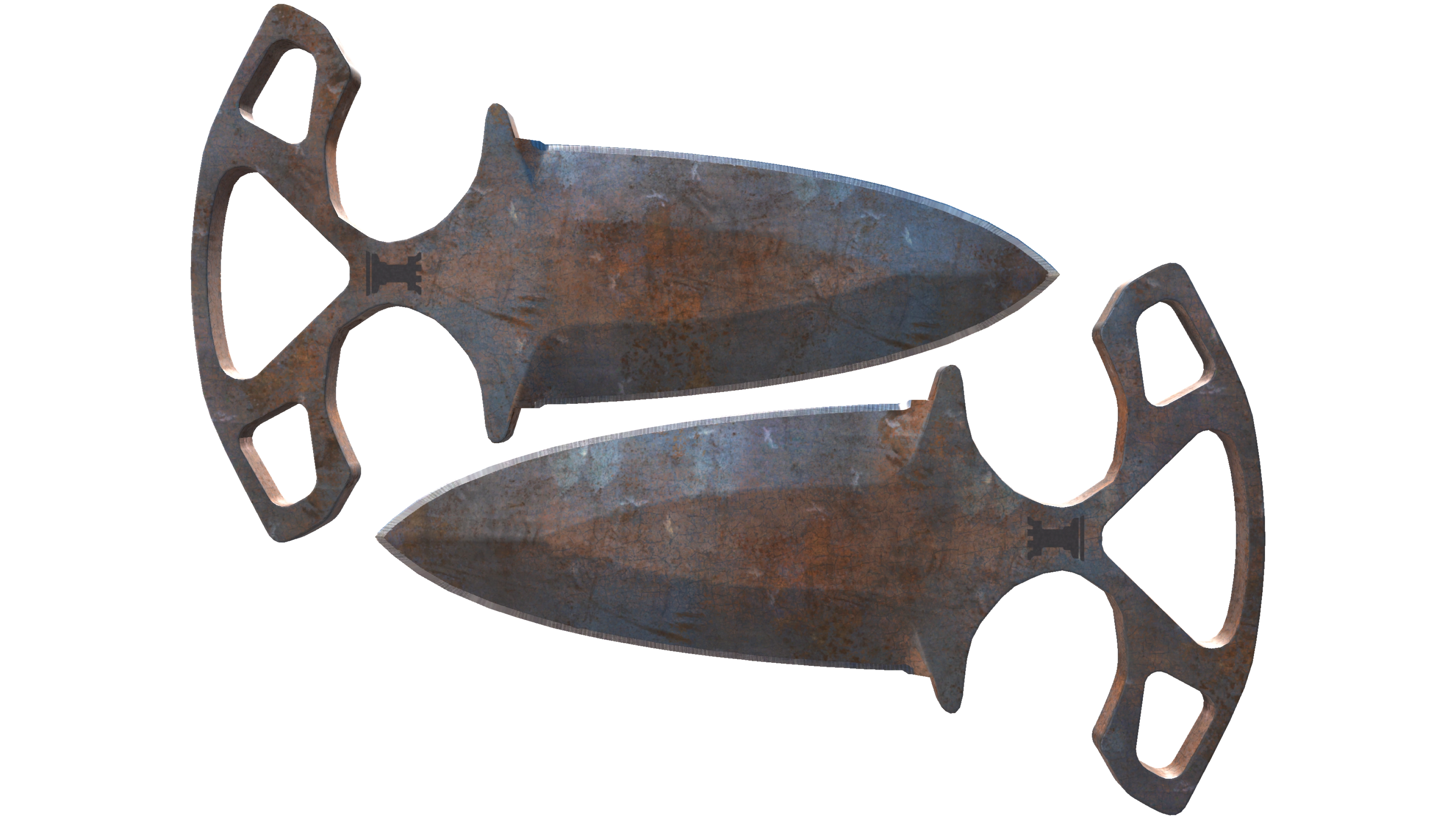 ★ StatTrak™ Shadow Daggers | Rust Coat (Well-Worn) thumbnail