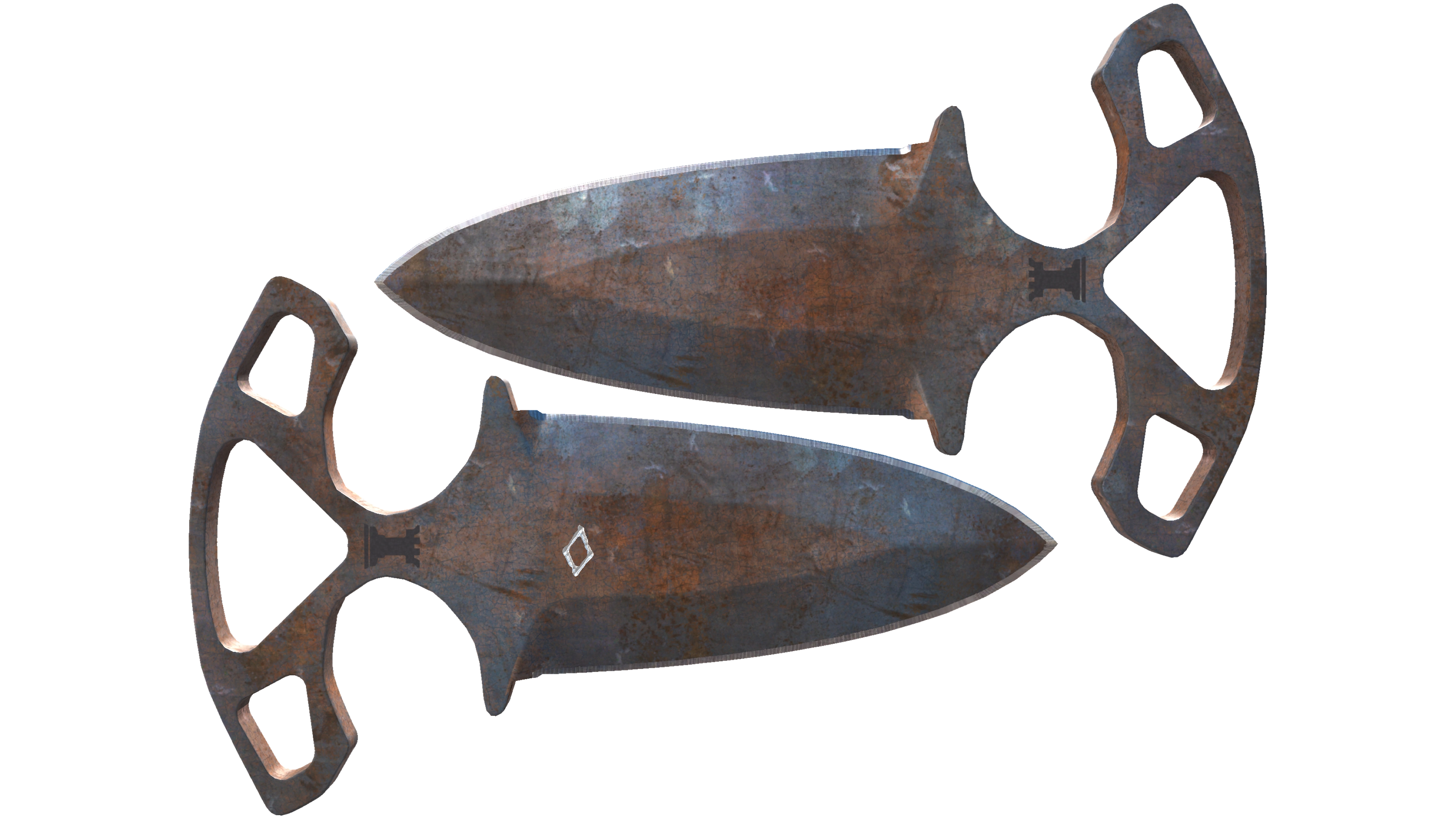 ★ StatTrak™ Shadow Daggers | Rust Coat (Well-Worn)
