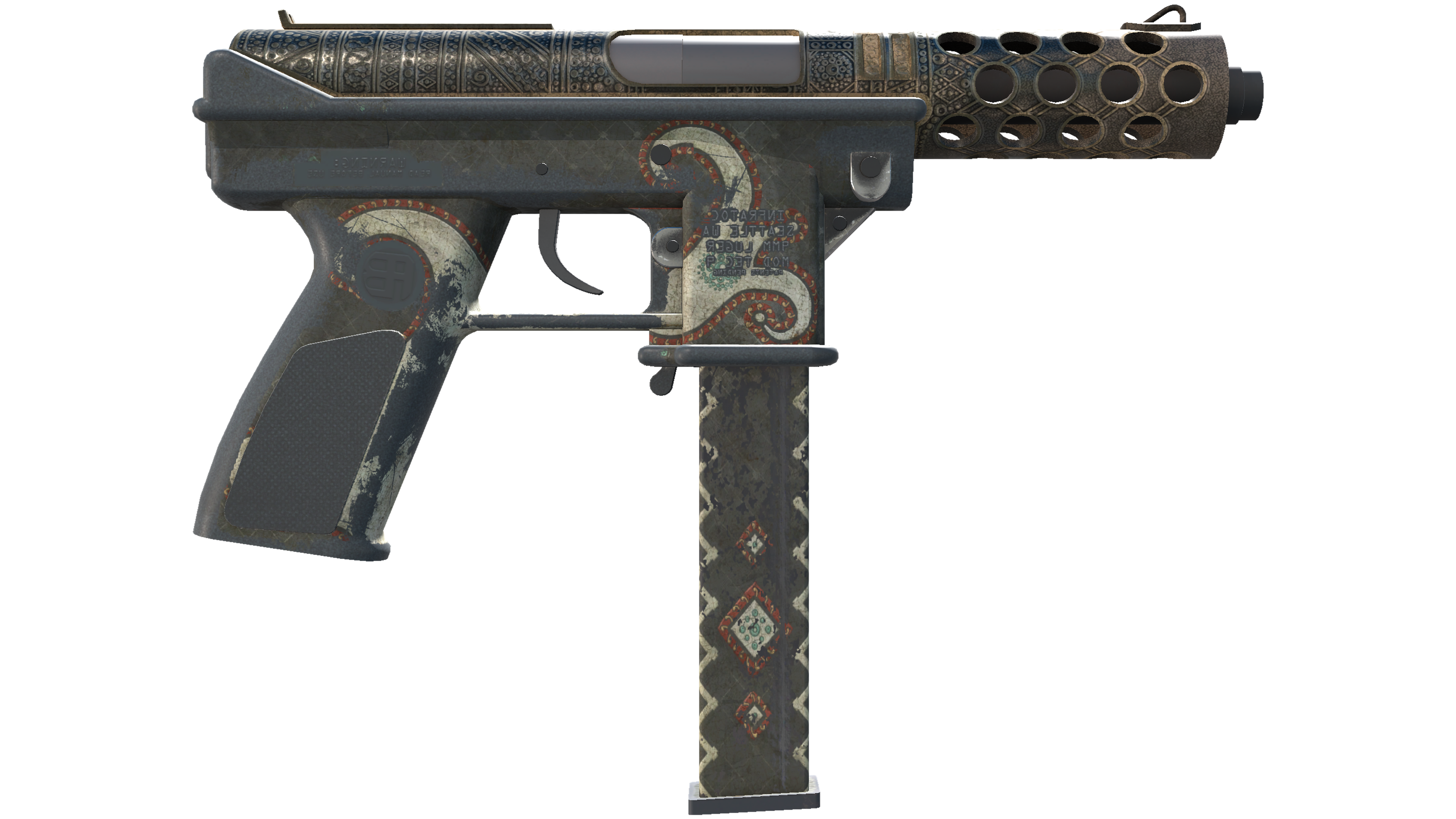 صورة مصغرة لـ StatTrak™ Tec-9 | Jambiya (Battle-Scarred)