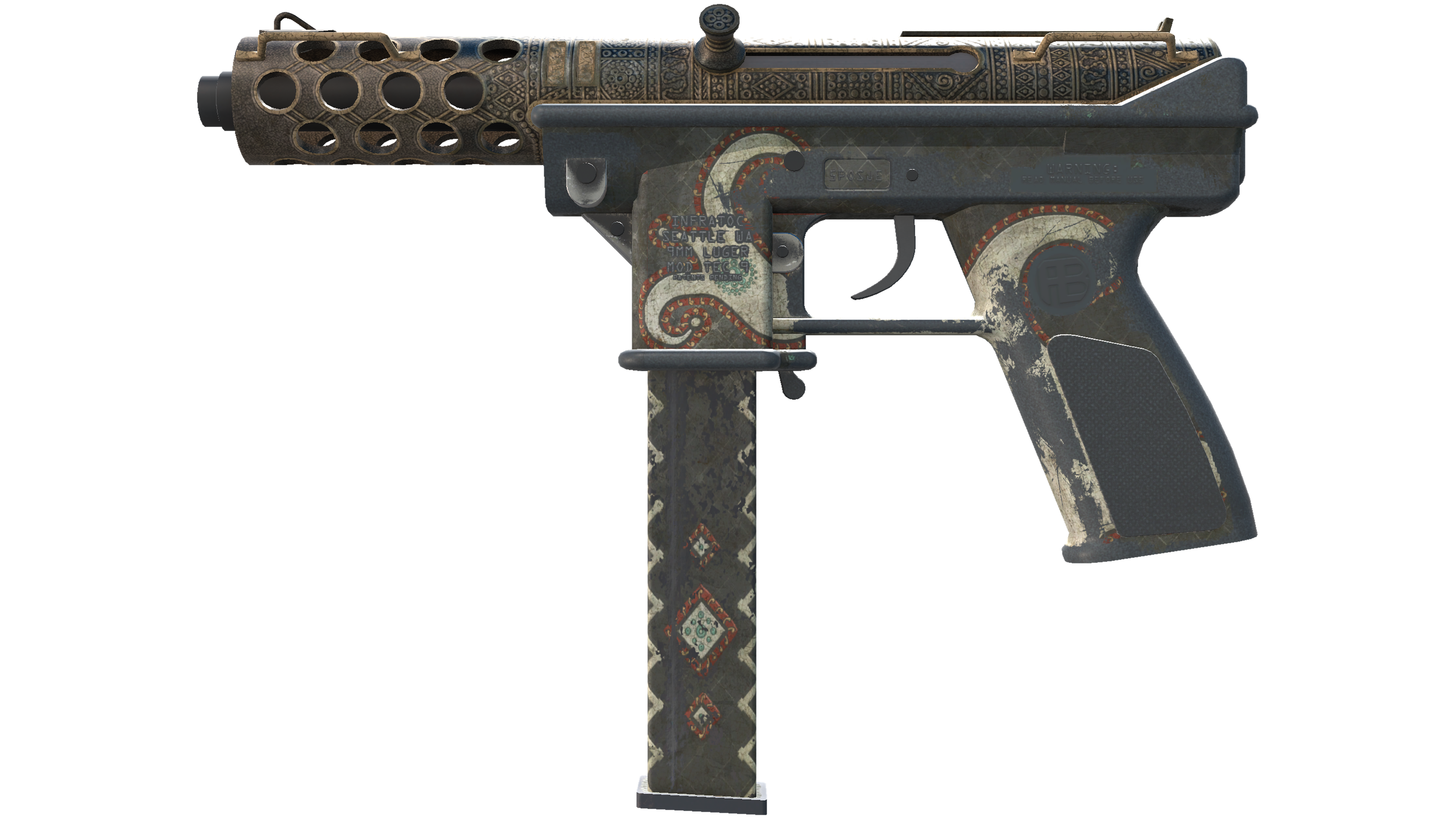 صورة مصغرة لـ StatTrak™ Tec-9 | Jambiya (Battle-Scarred)