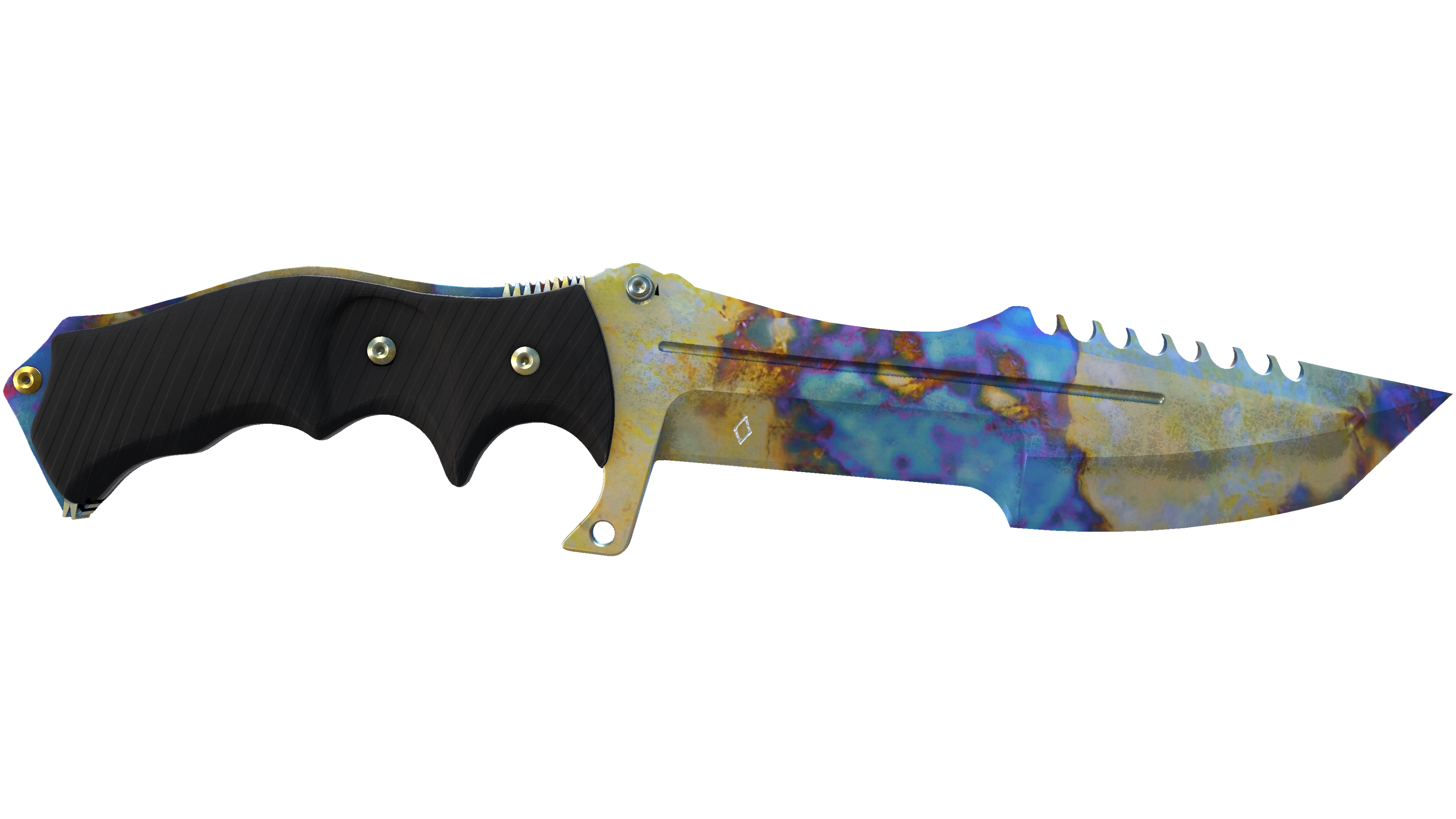★ StatTrak™ Huntsman Knife | Case Hardened (Minimal Wear)
