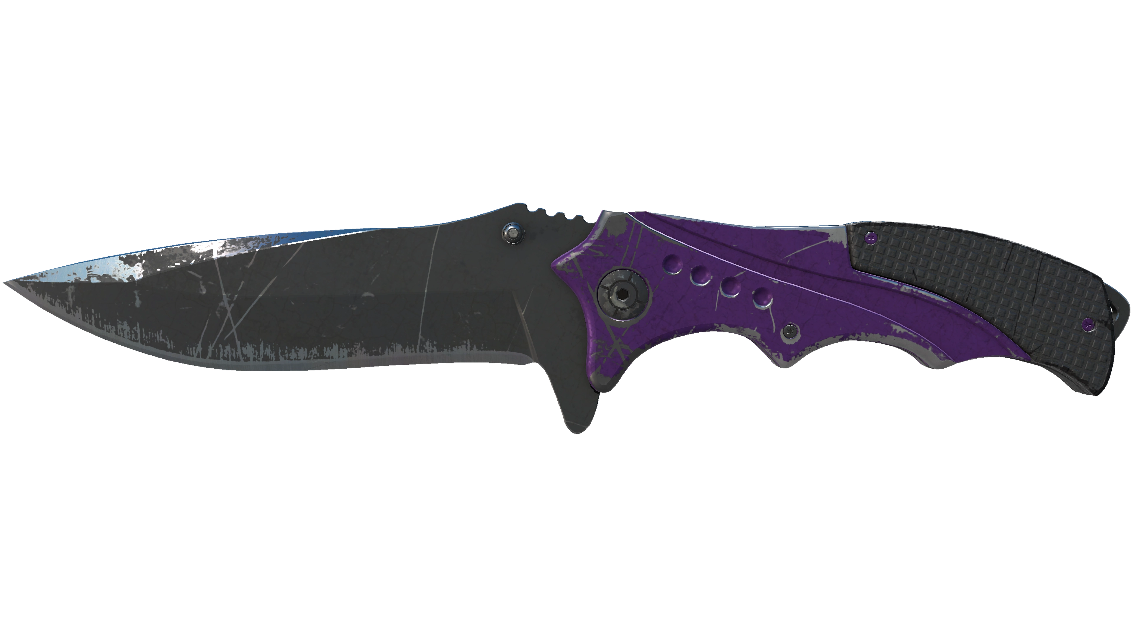 Vorschau von ★ StatTrak™ Nomad Knife | Ultraviolet (Battle-Scarred)