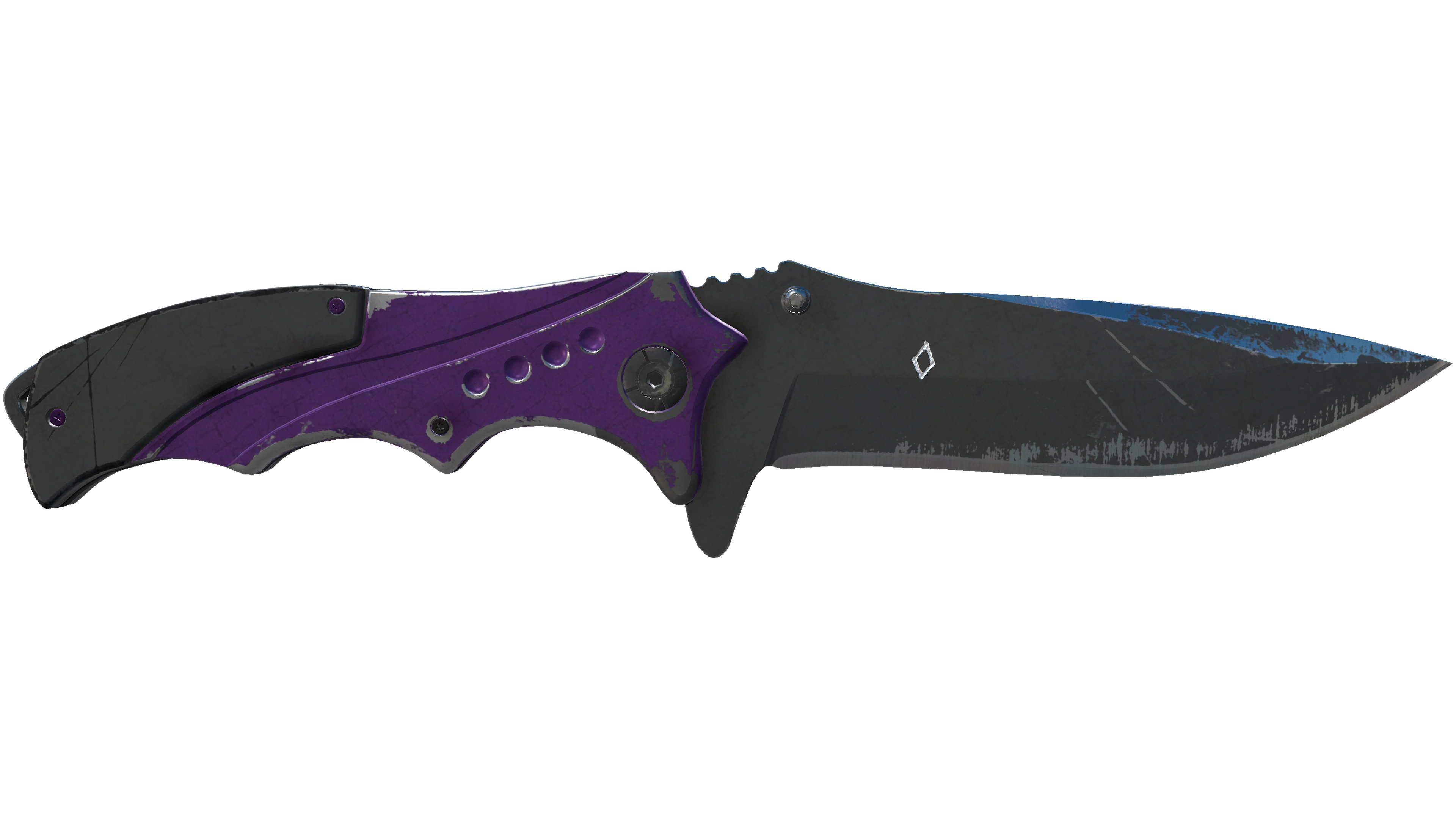 ★ StatTrak™ Nomad Knife | Ultraviolet (Battle-Scarred)