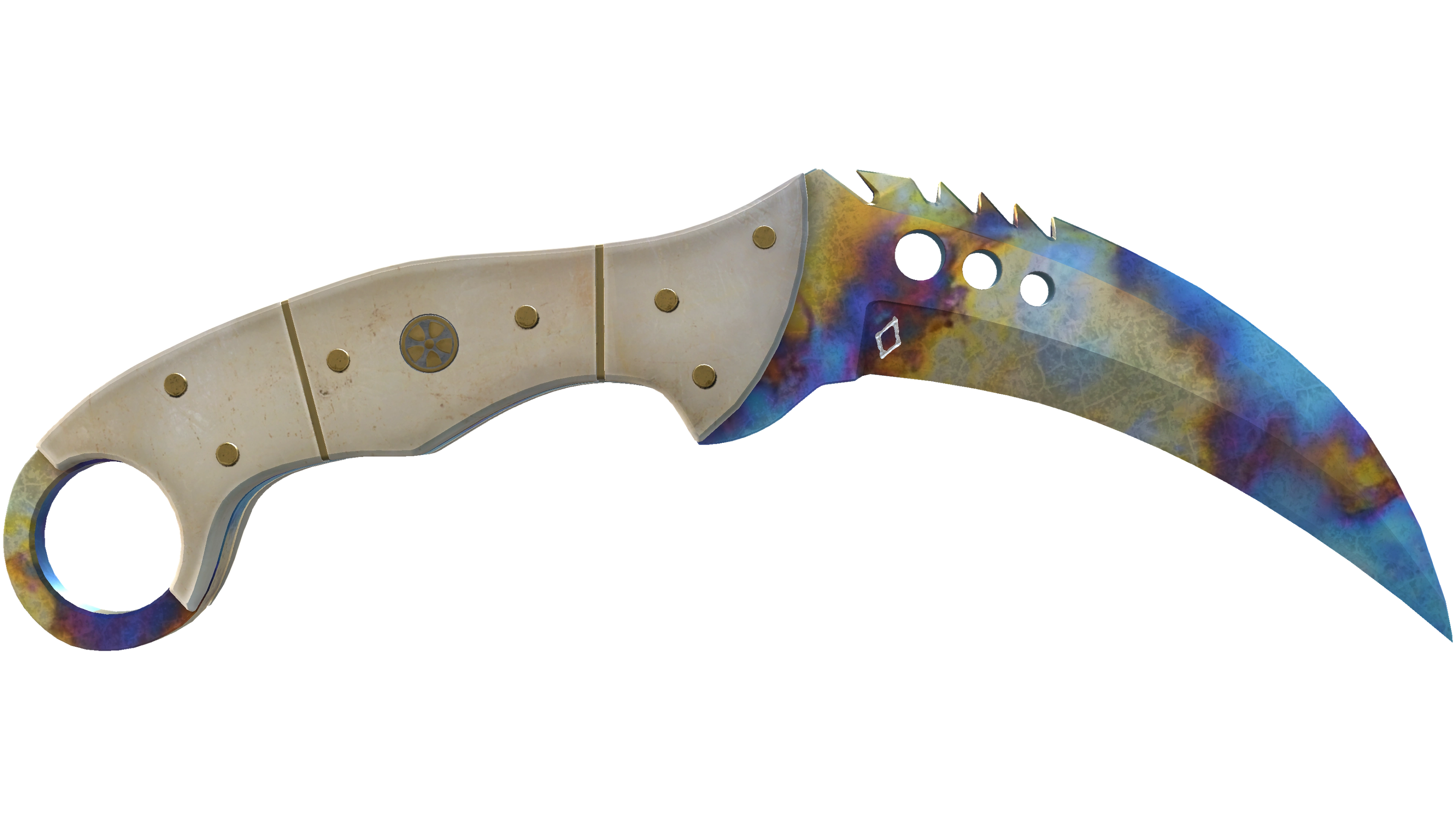 Miniature de ★ StatTrak™ Talon Knife | Case Hardened (Minimal Wear)