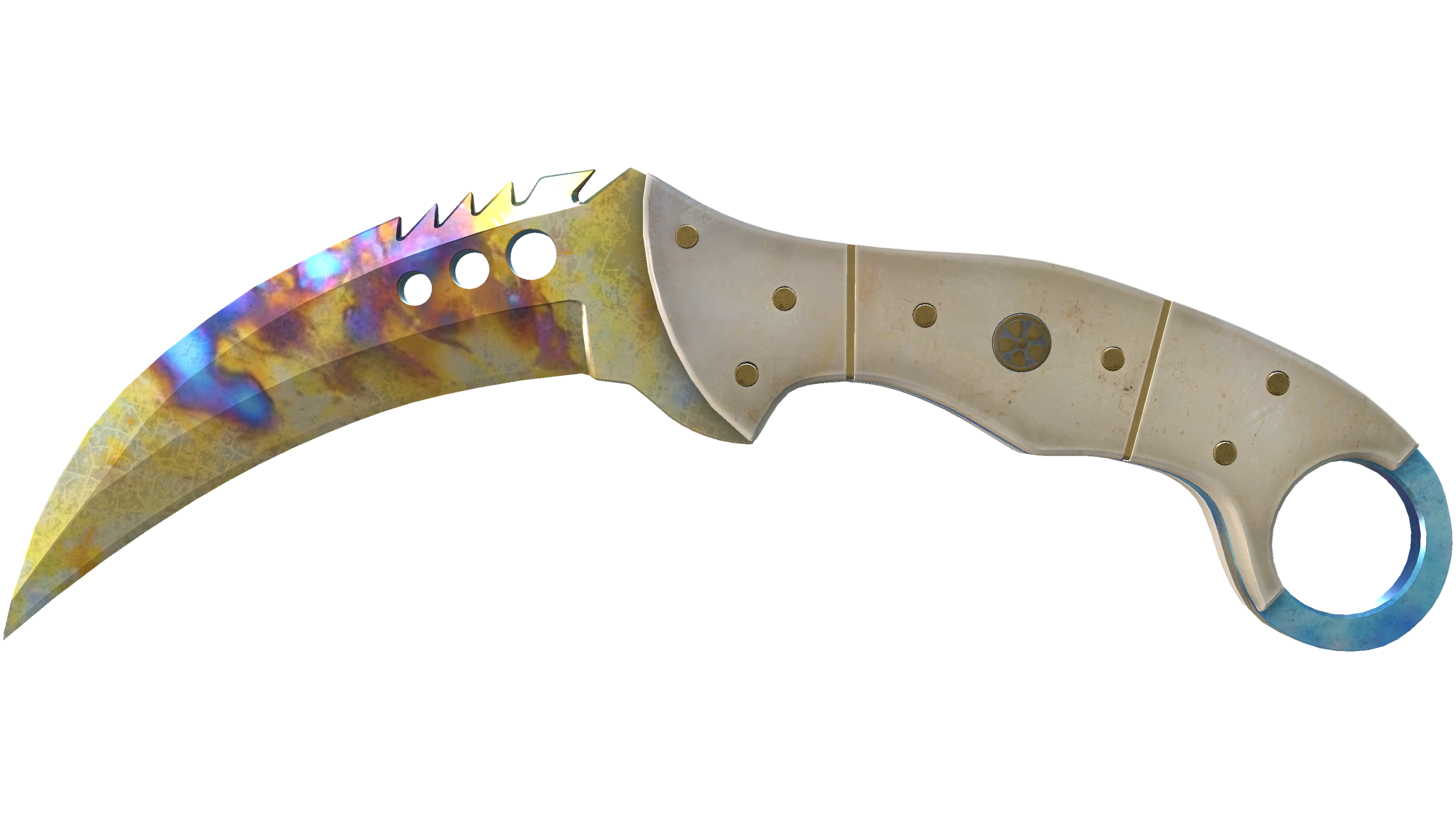 Miniature de ★ StatTrak™ Talon Knife | Case Hardened (Minimal Wear)