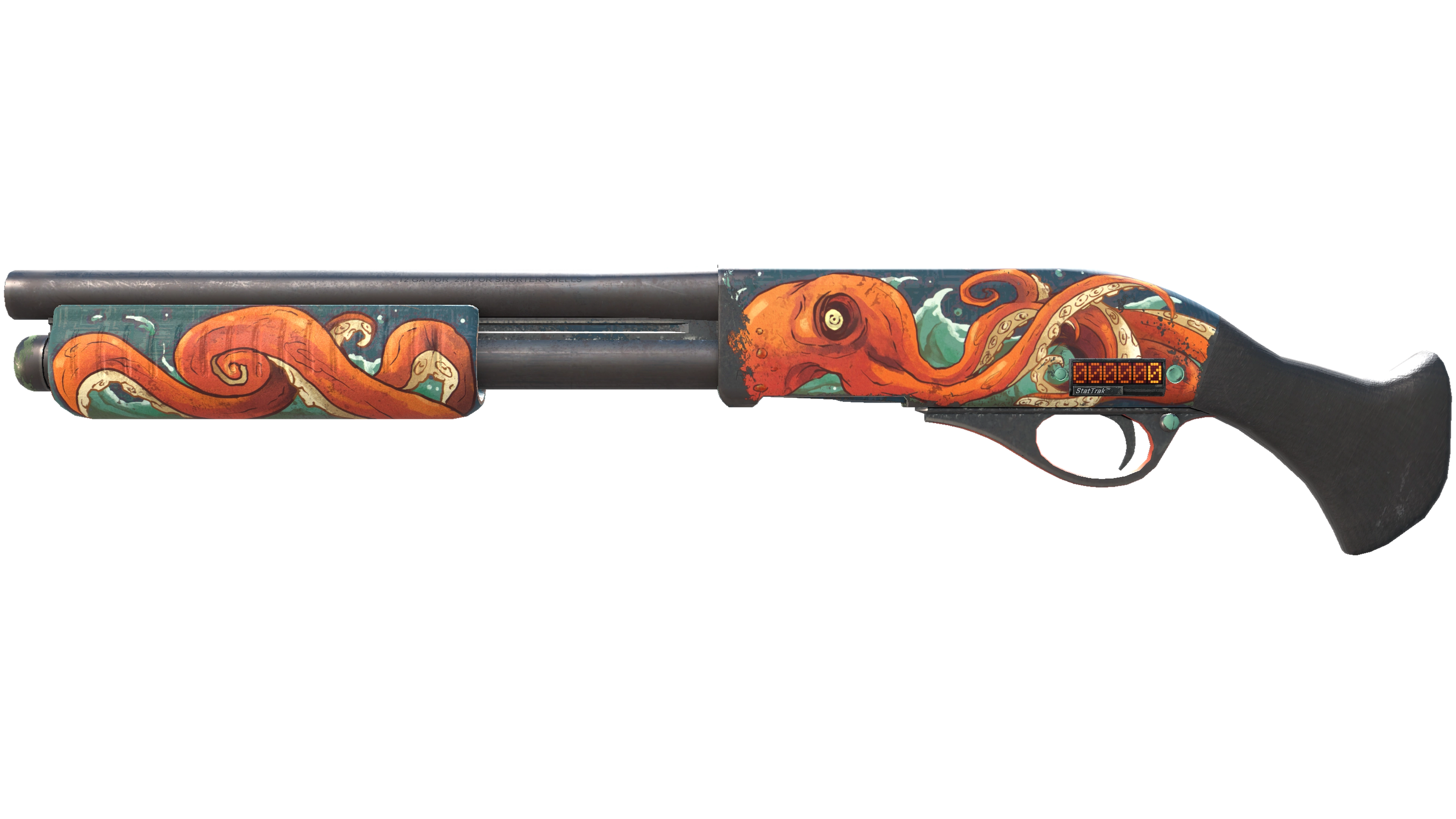 StatTrak™ Sawed-Off | The Kraken (Field-Tested)