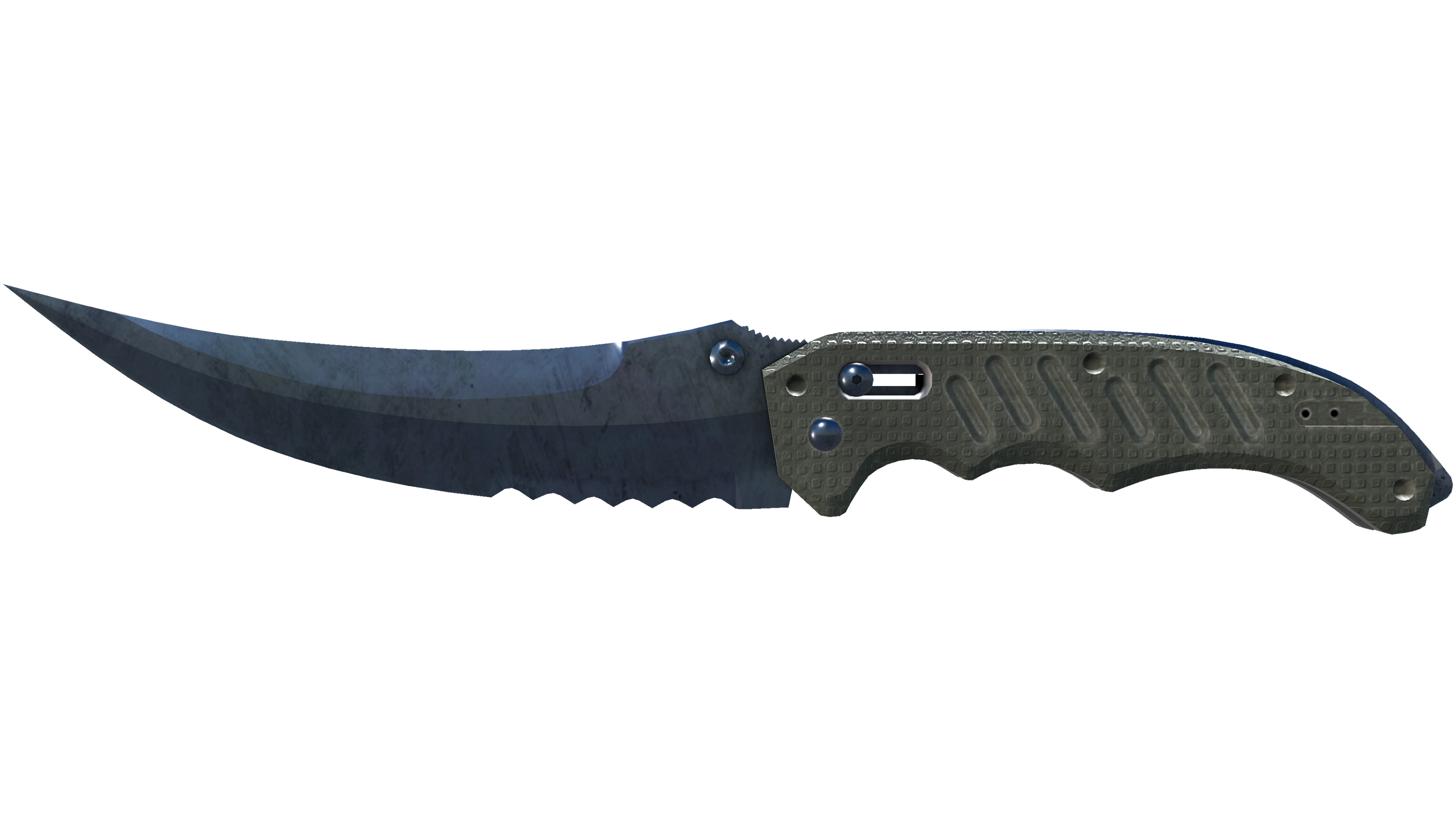 ★ StatTrak™ Flip Knife | Blue Steel (Minimal Wear) thumbnail