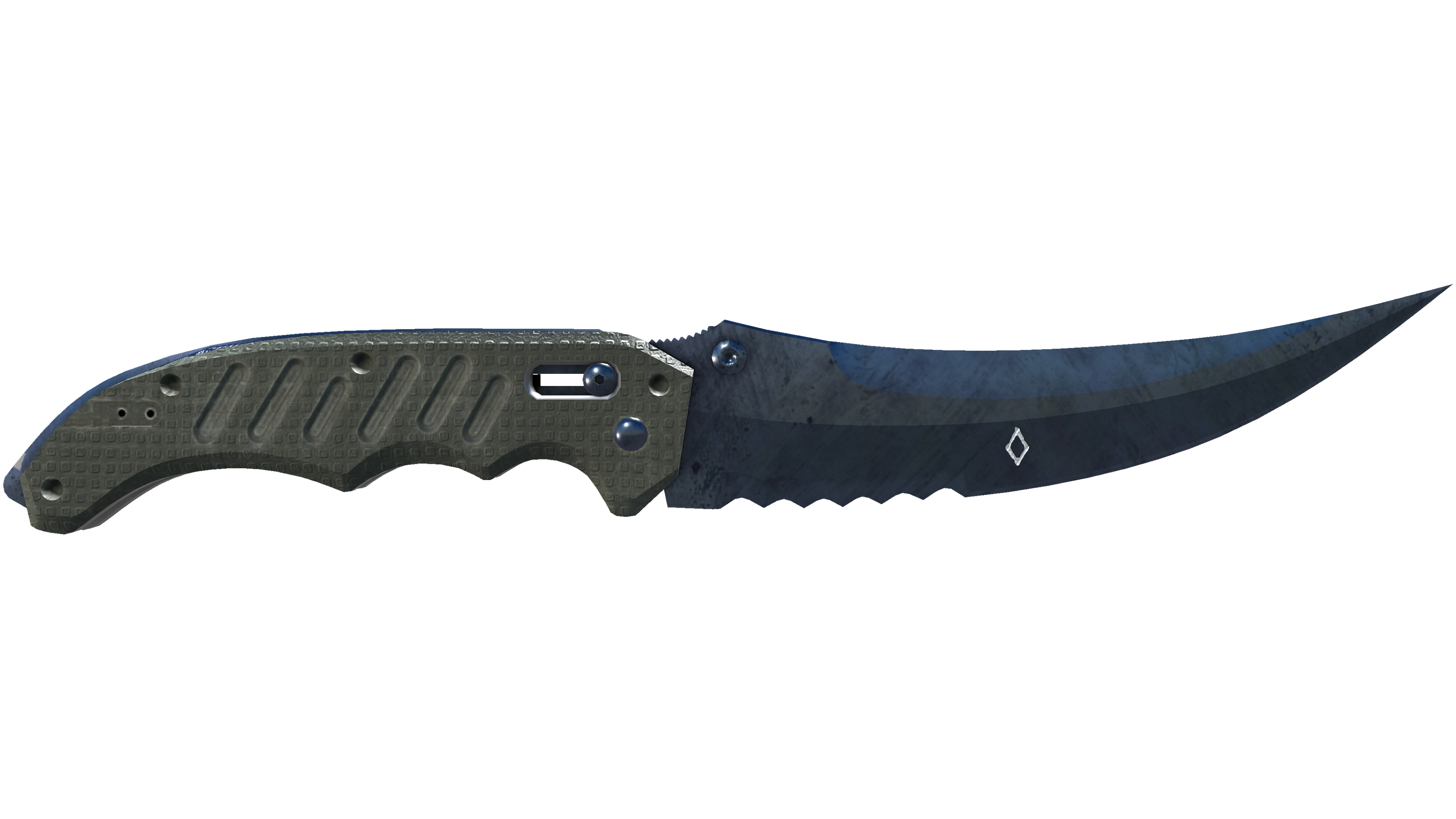 ★ StatTrak™ Flip Knife | Blue Steel (Minimal Wear)