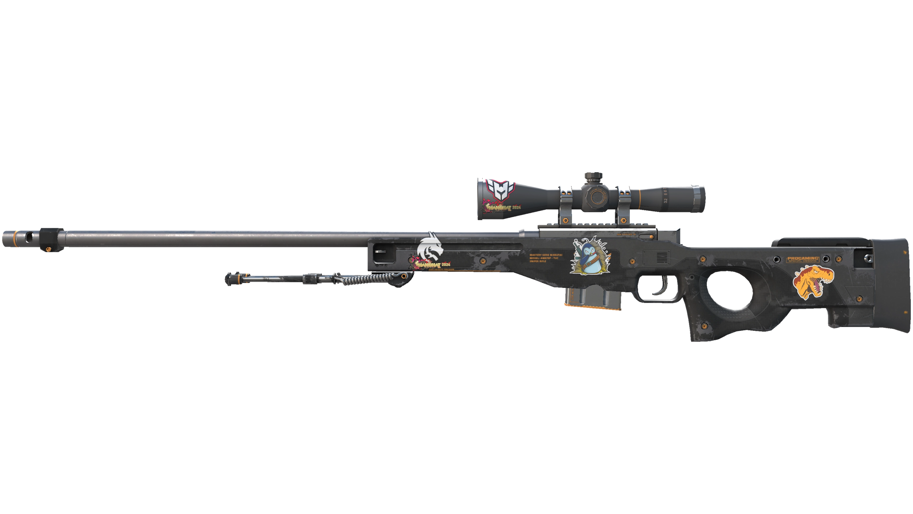 StatTrak™ AWP | Elite Build (Well-Worn)