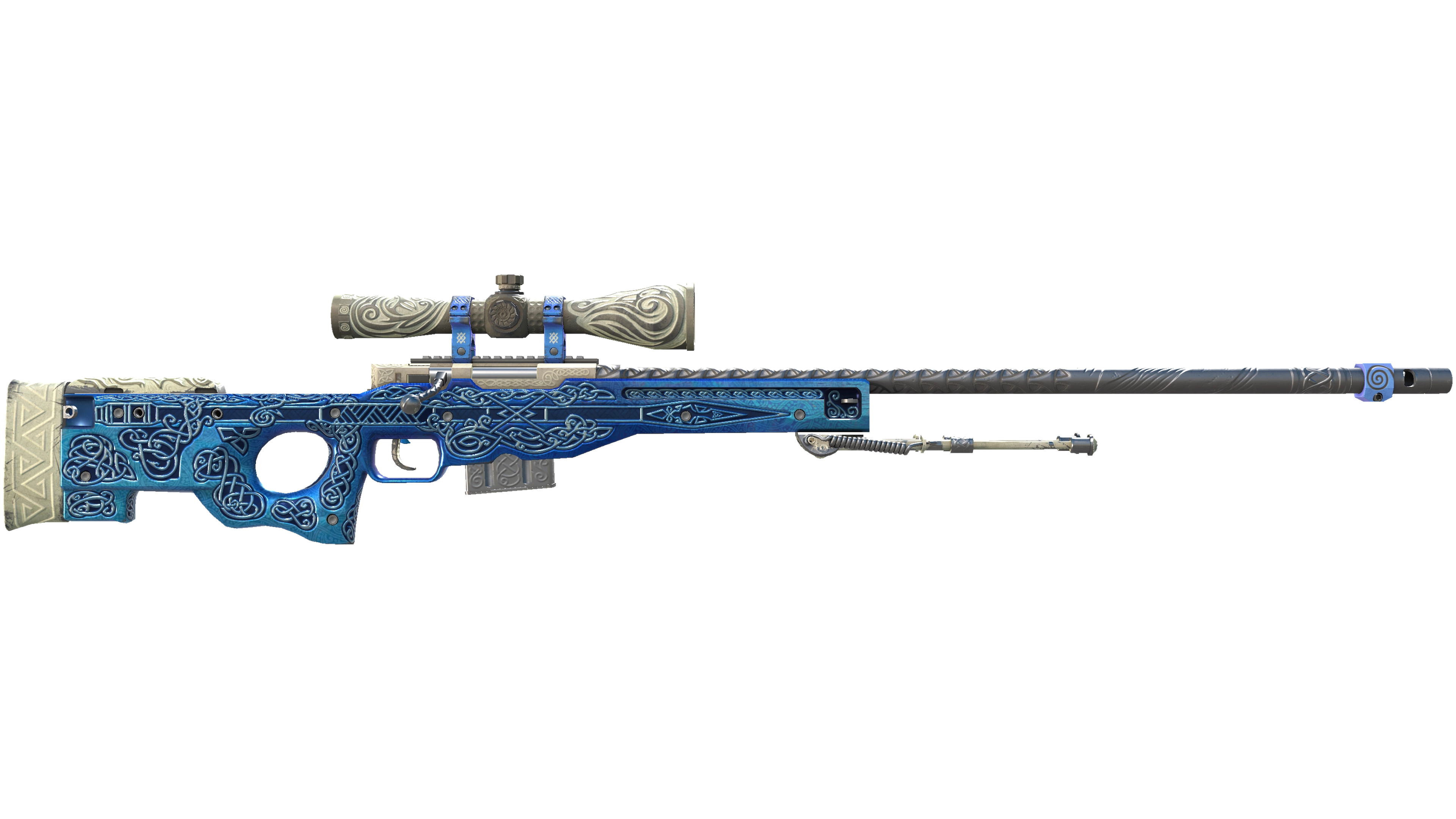 Vorschau von AWP | Gungnir (Well-Worn)