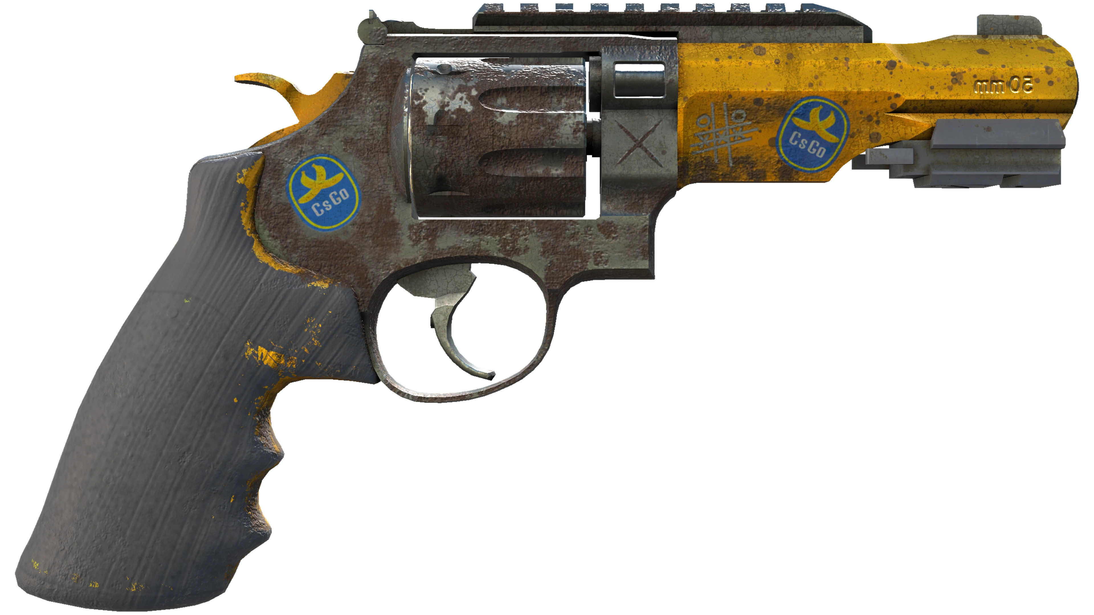 StatTrak™ R8 Revolver | Banana Cannon (Battle-Scarred) thumbnail
