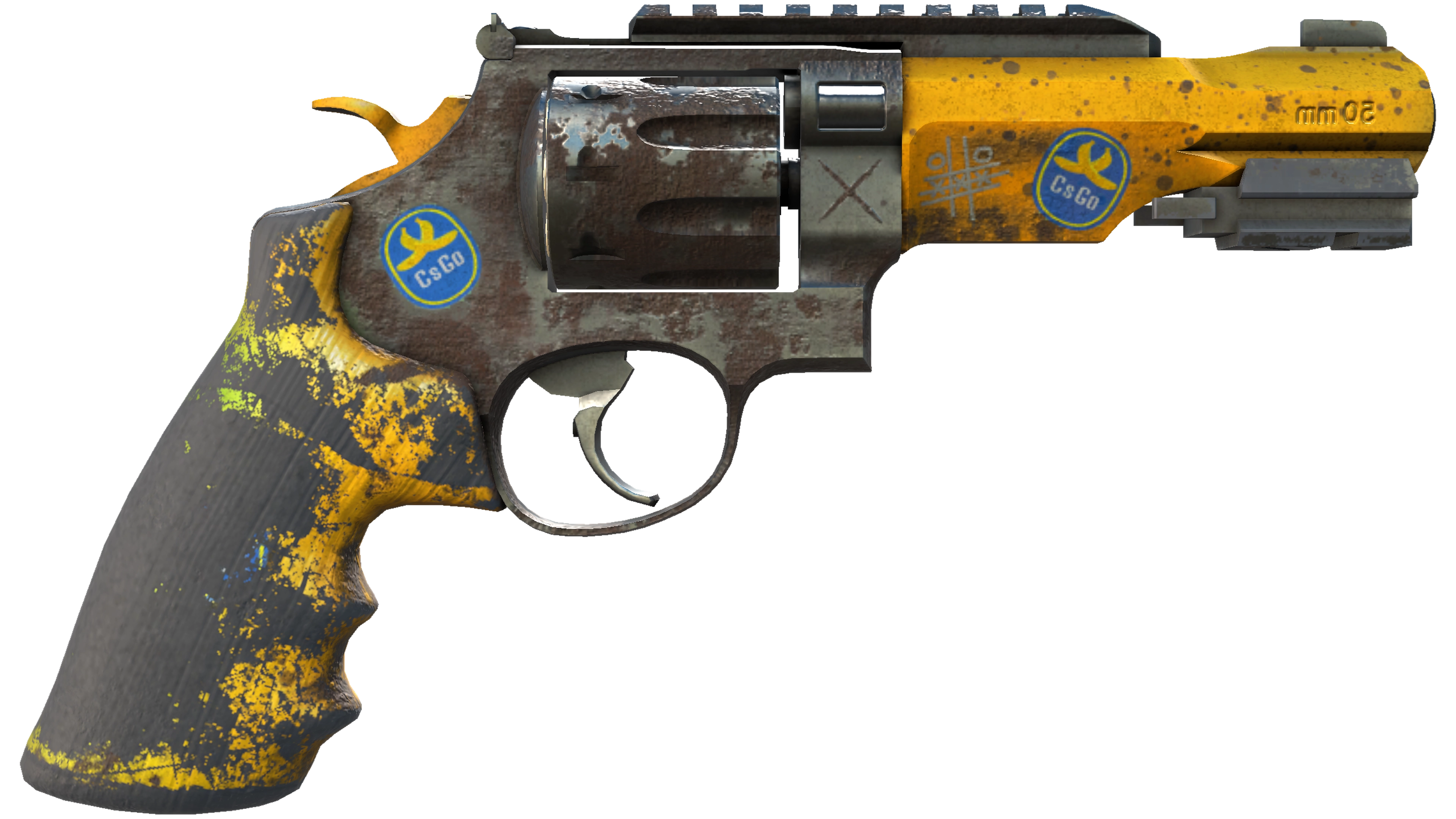 StatTrak™ R8 Revolver | Banana Cannon (Battle-Scarred) thumbnail