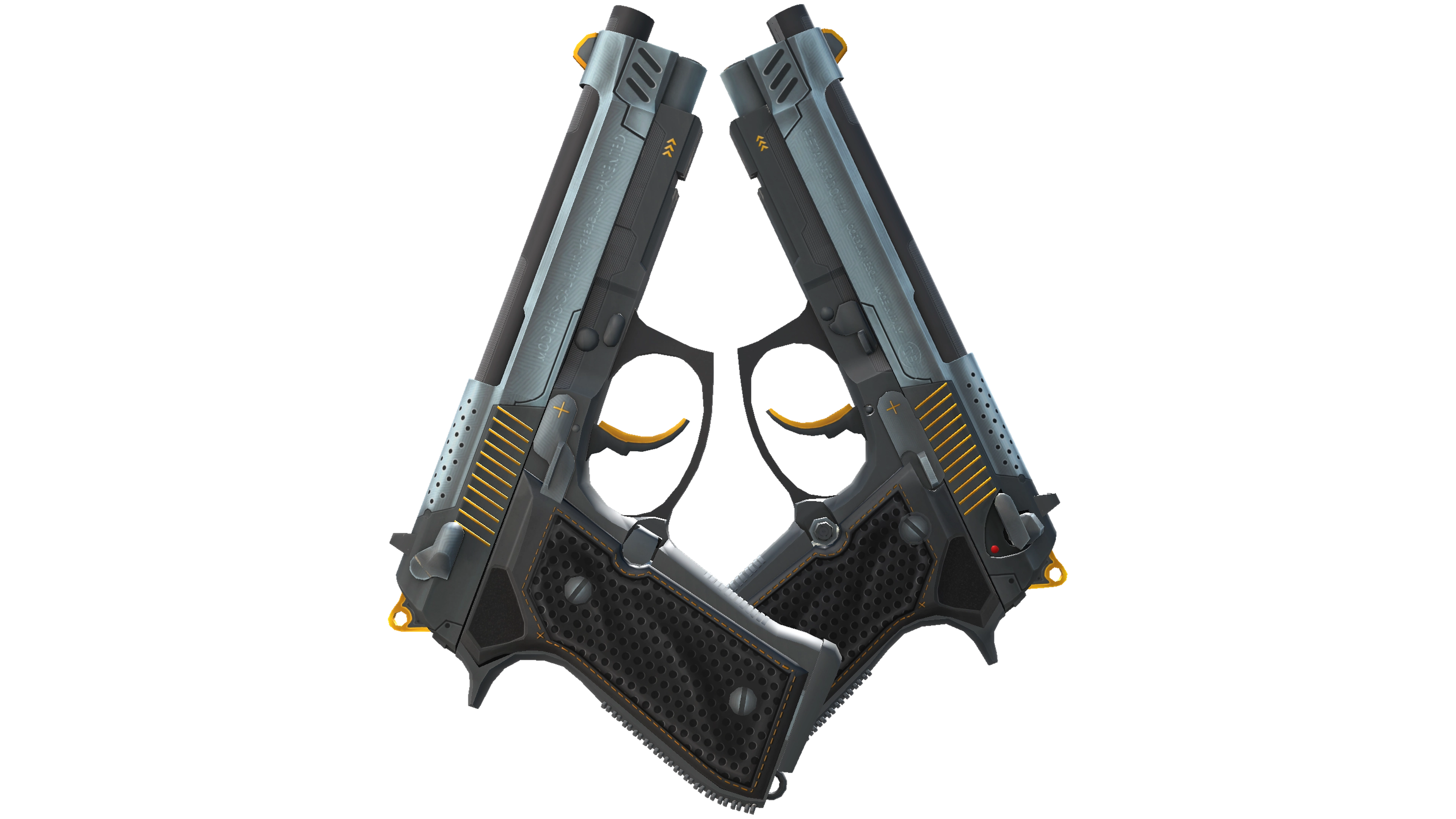 StatTrak™ Dual Berettas | Ventilators (Factory New)
