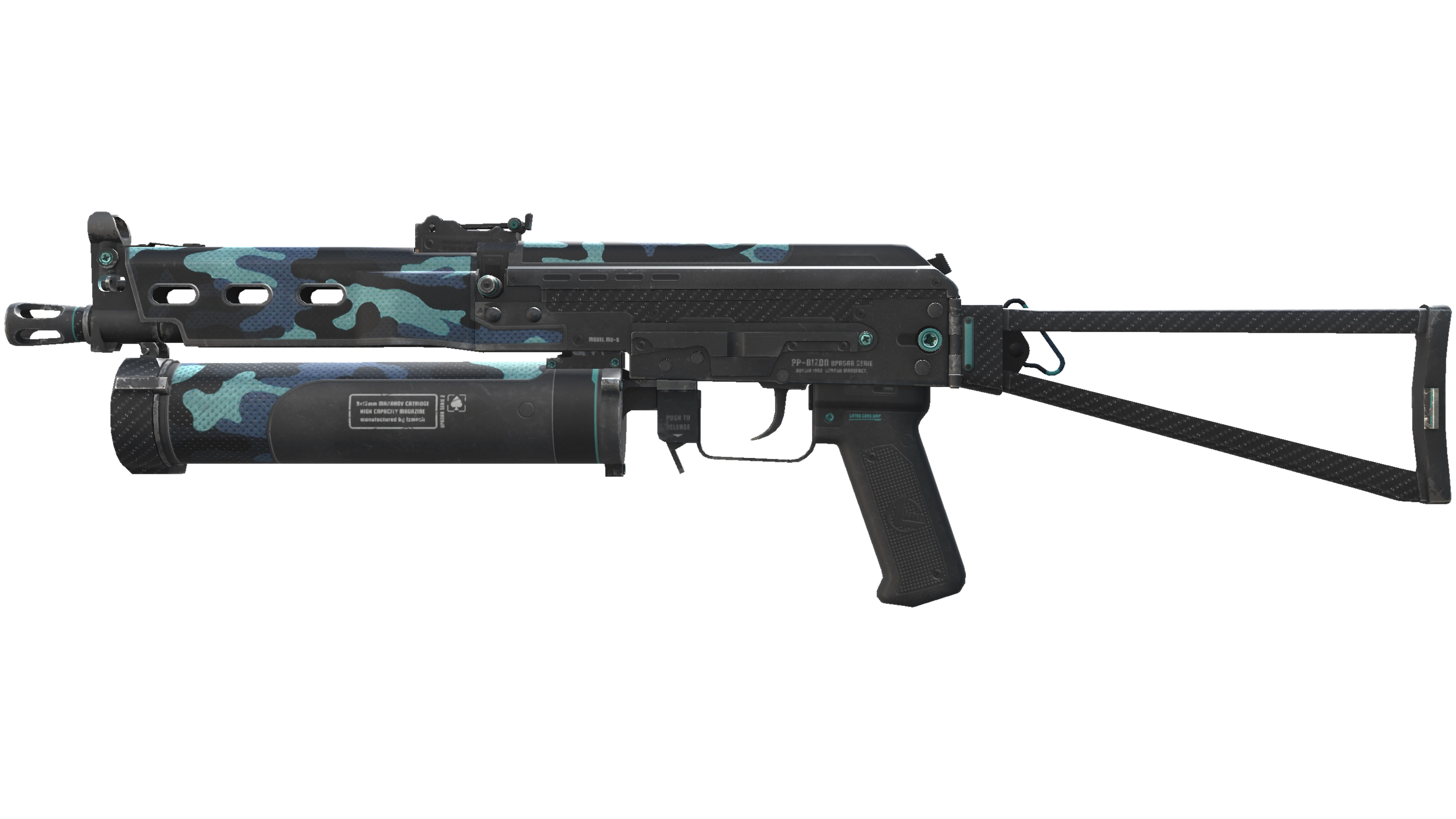 StatTrak™ PP-Bizon | Night Riot (Factory New)