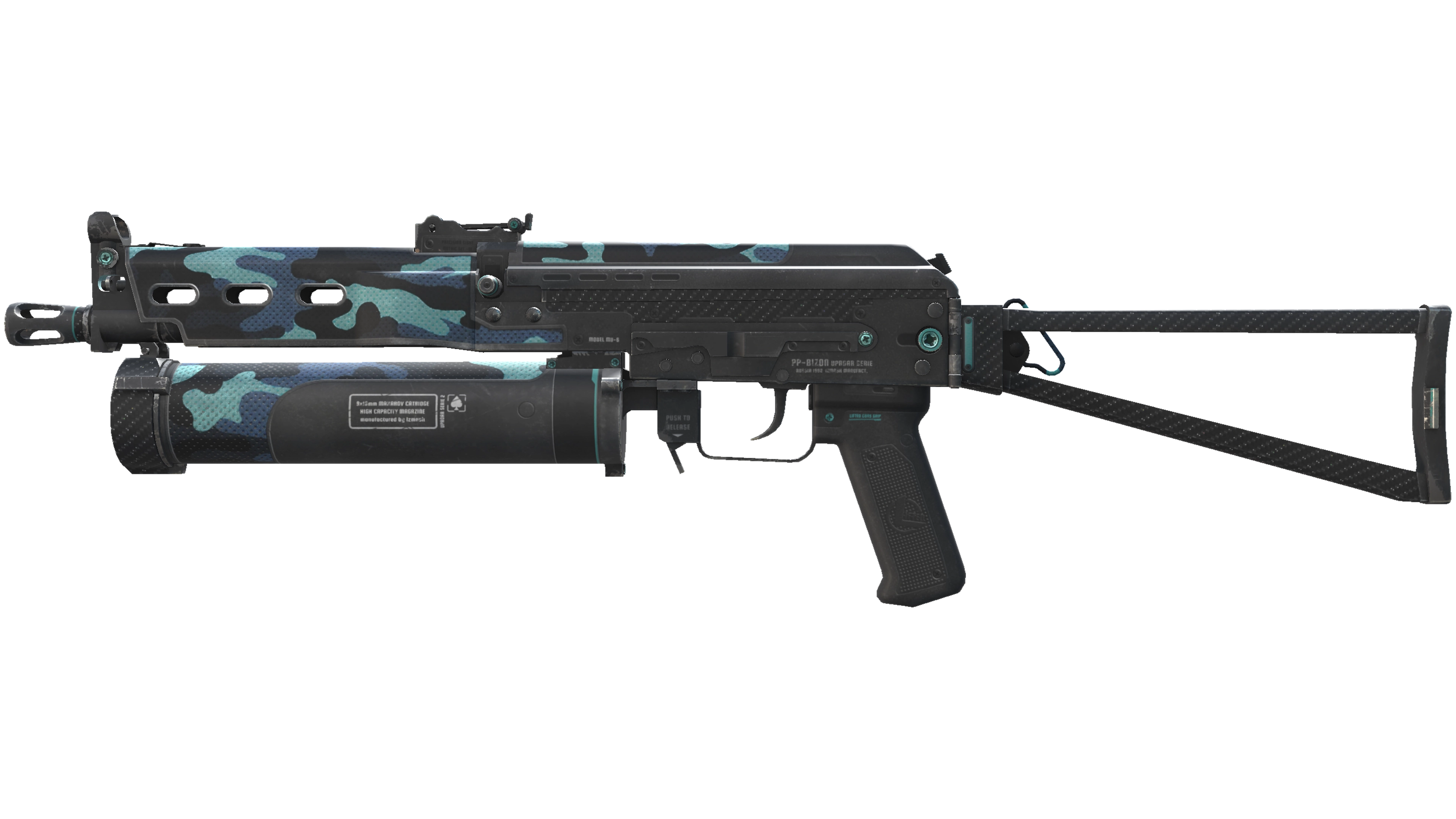 StatTrak™ PP-Bizon | Night Riot (Factory New)