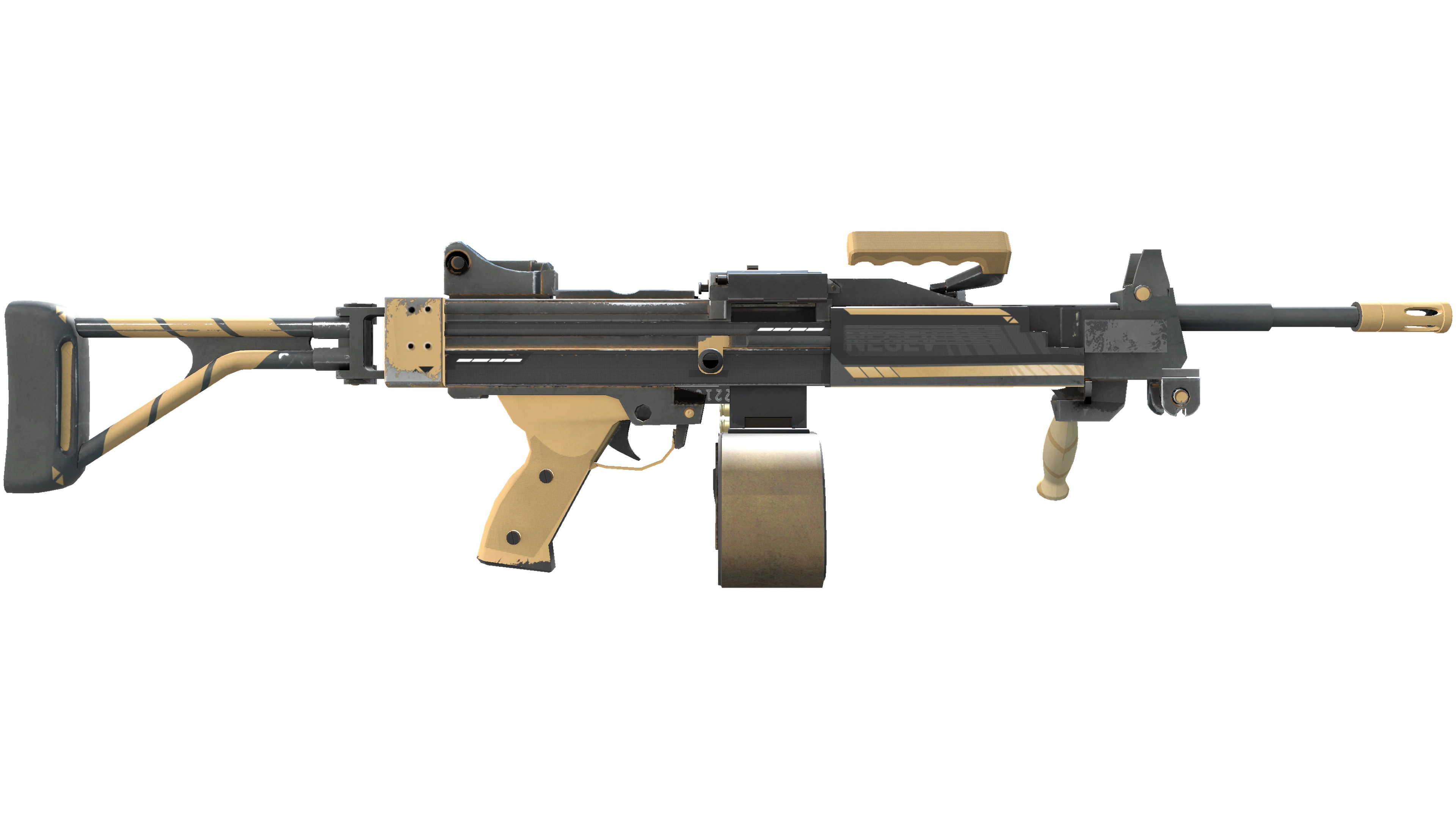 Vorschau von Negev | Desert-Strike (Factory New)