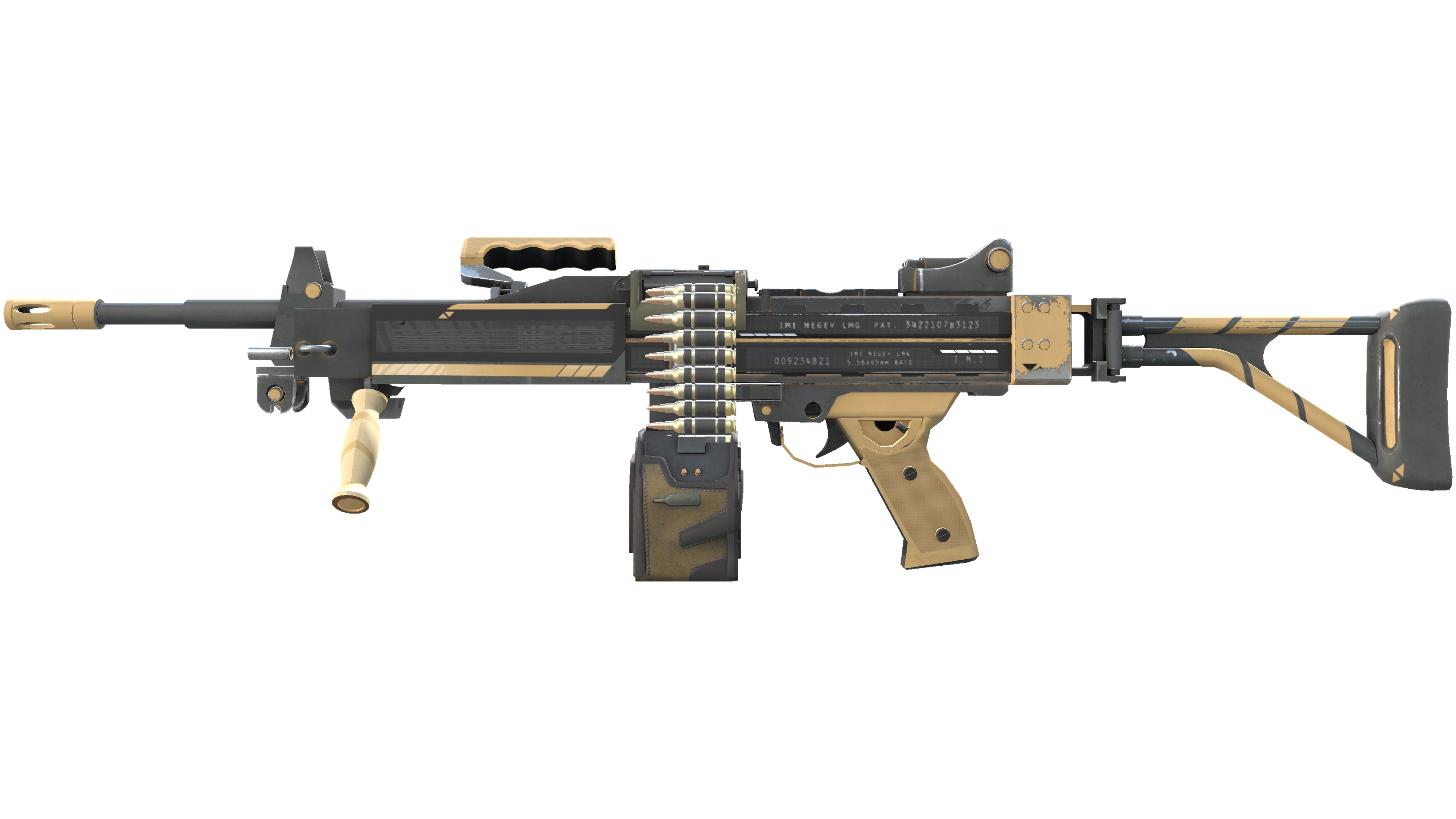 Negev | Desert-Strike (Factory New)