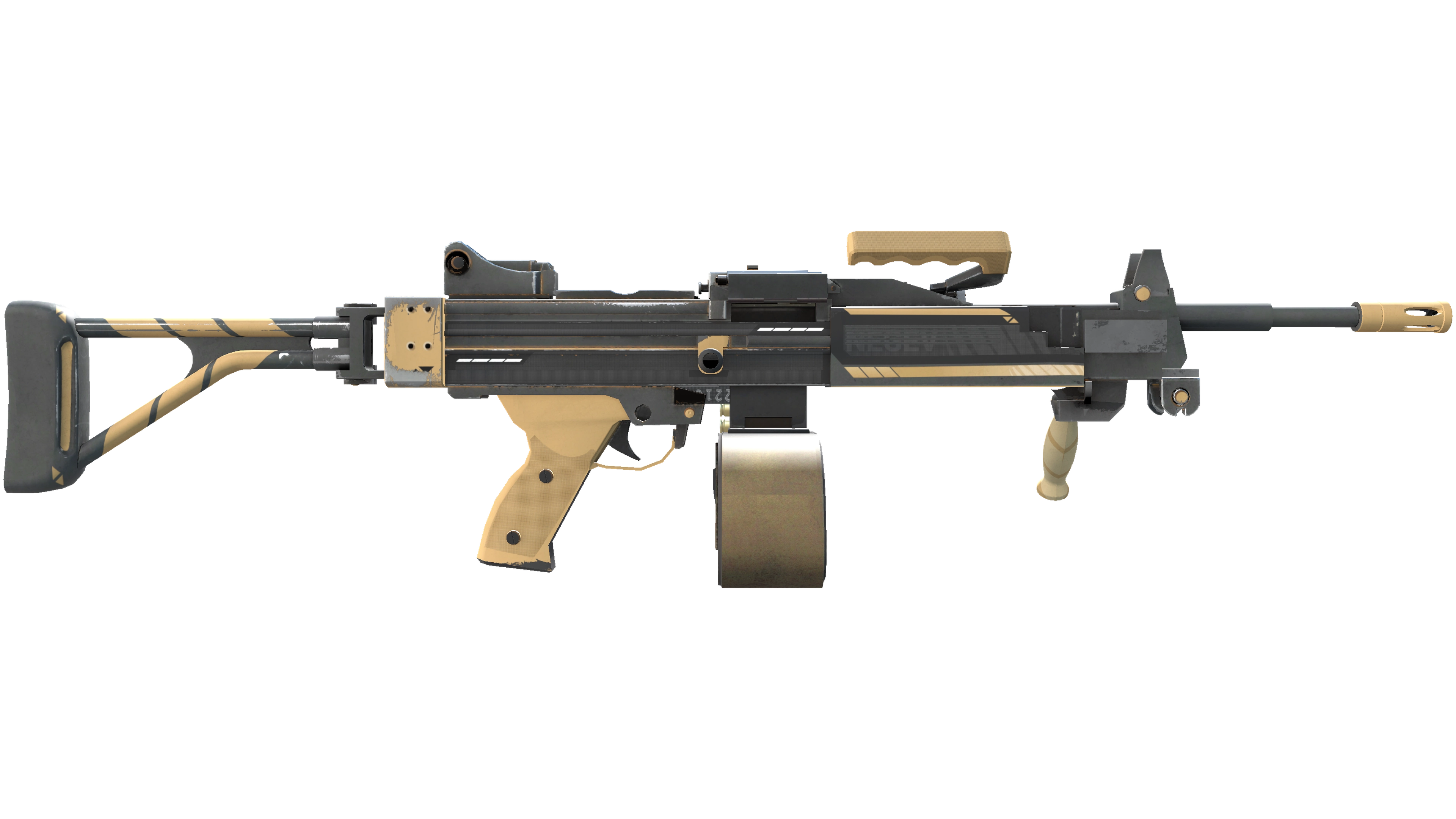 Vorschau von Negev | Desert-Strike (Factory New)