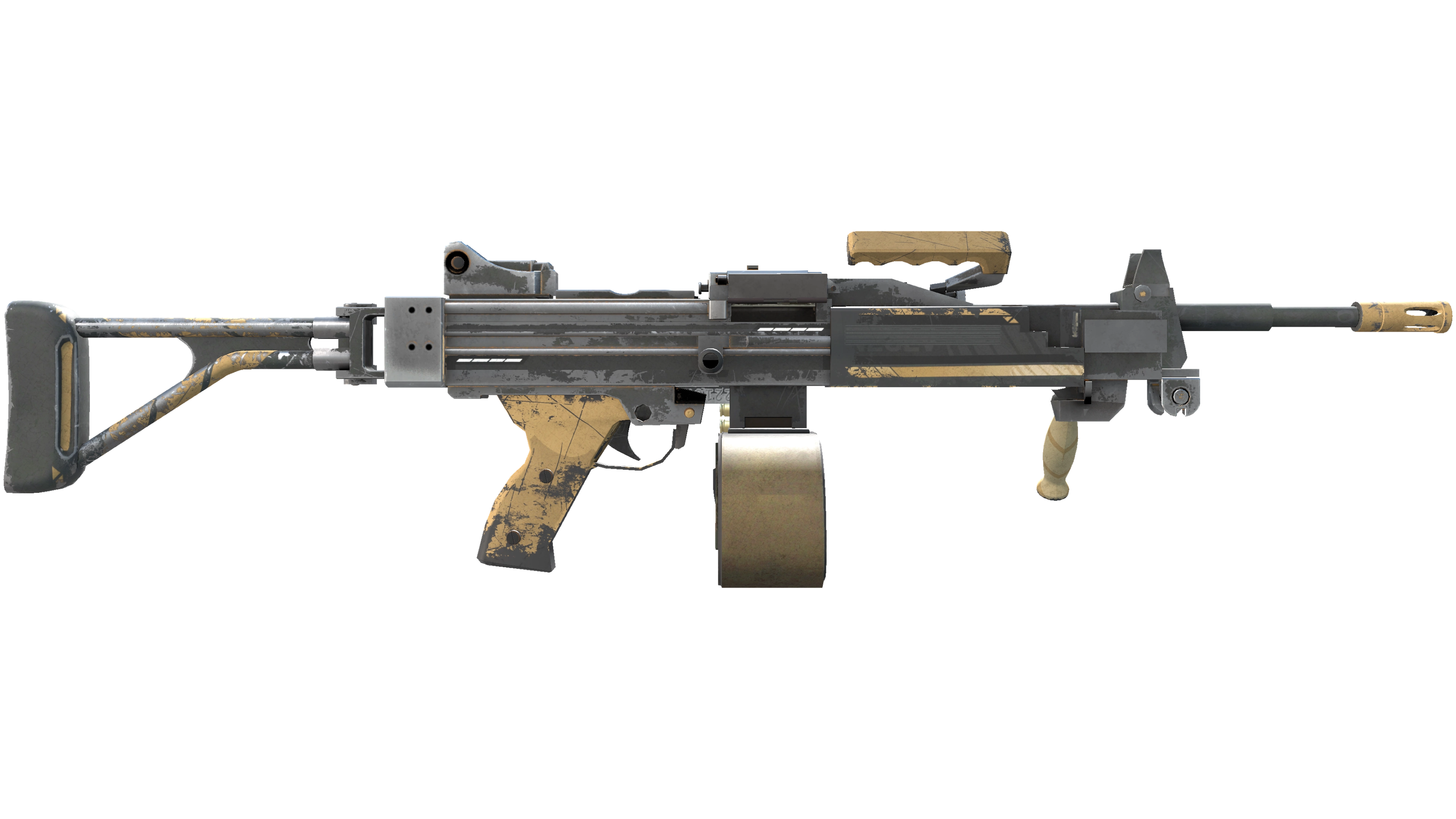 StatTrak™ Negev | Desert-Strike (Well-Worn) thumbnail