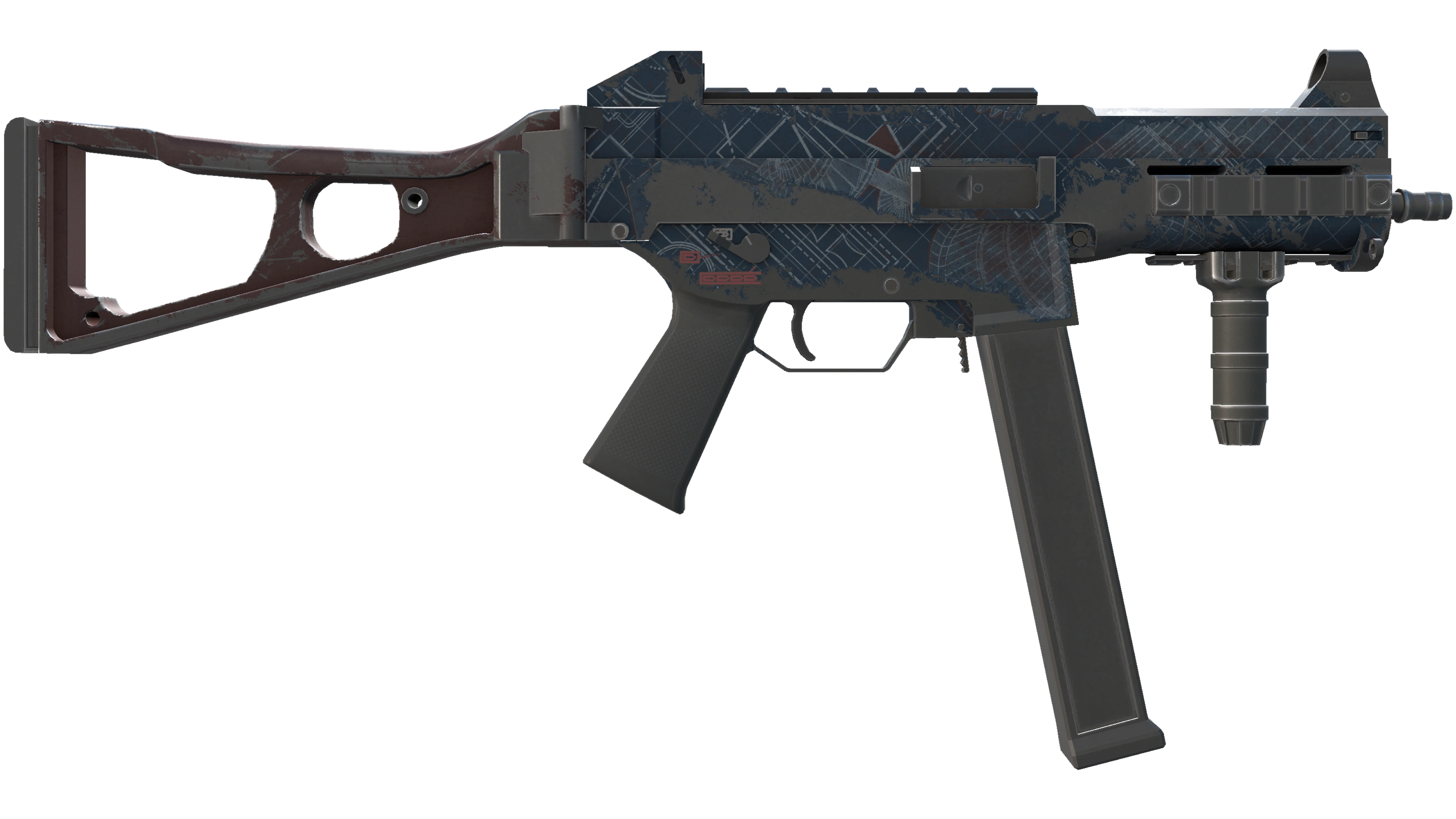 UMP-45 | Facility Dark (Battle-Scarred) thumbnail