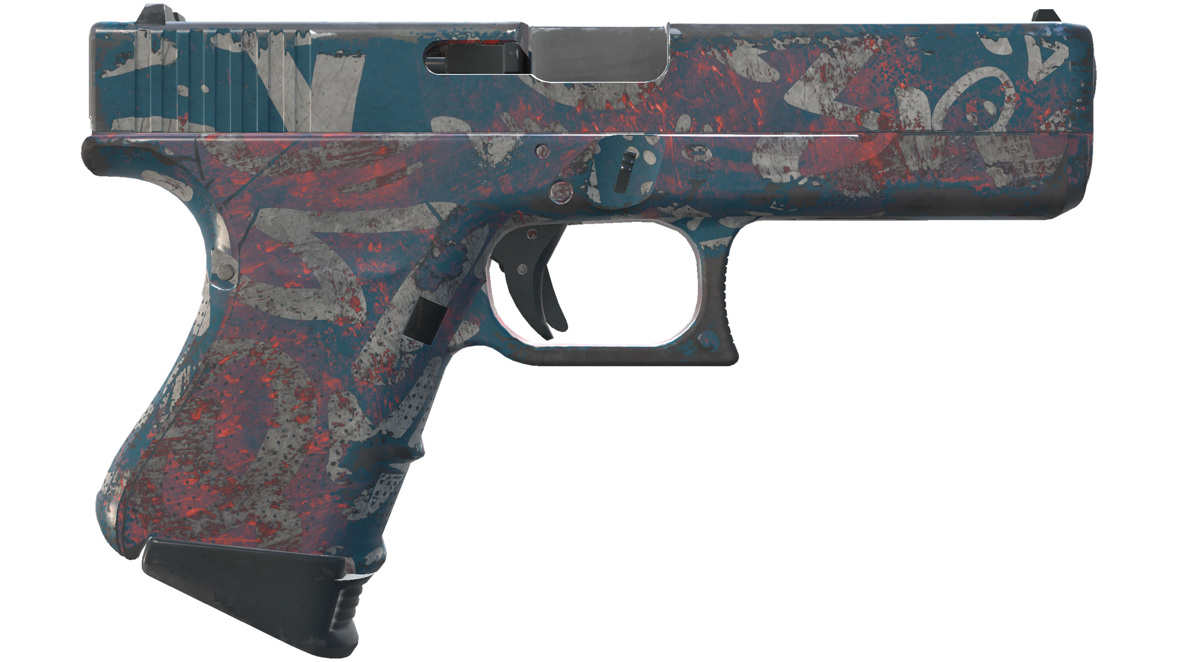 Glock-18 | Teal Graf (Field-Tested) 缩略图