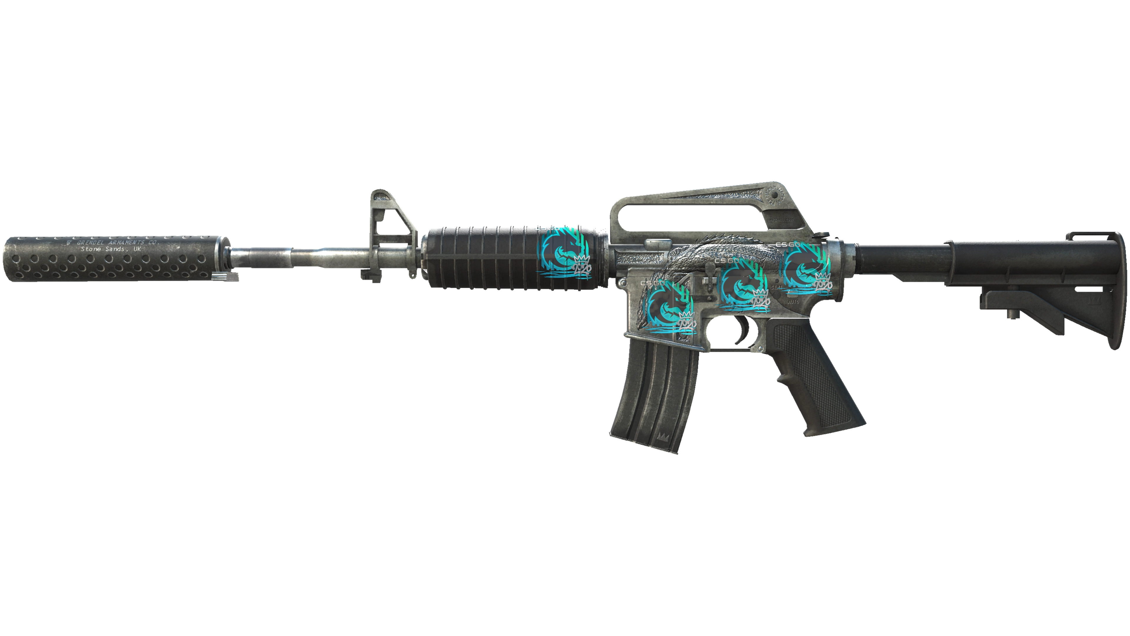 M4A1-S | Basilisk (Well-Worn)