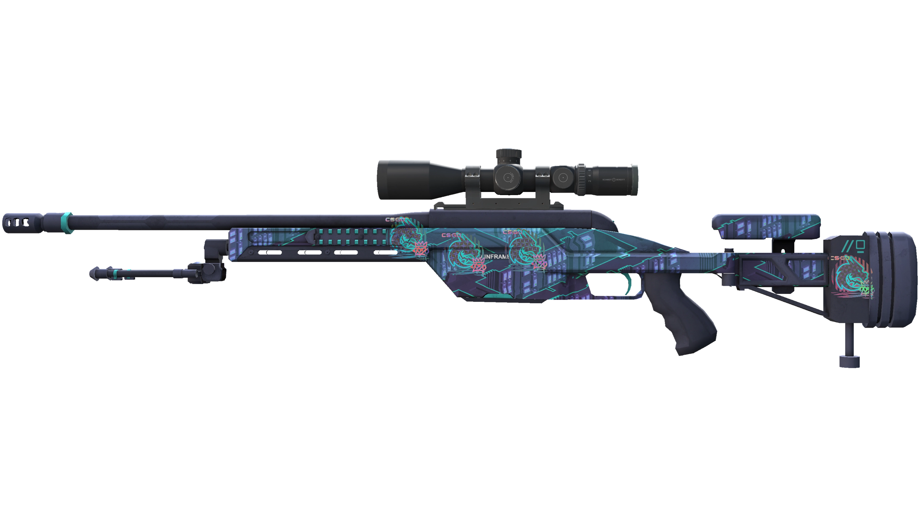 StatTrak™ SSG 08 | Mainframe 001 (Factory New)