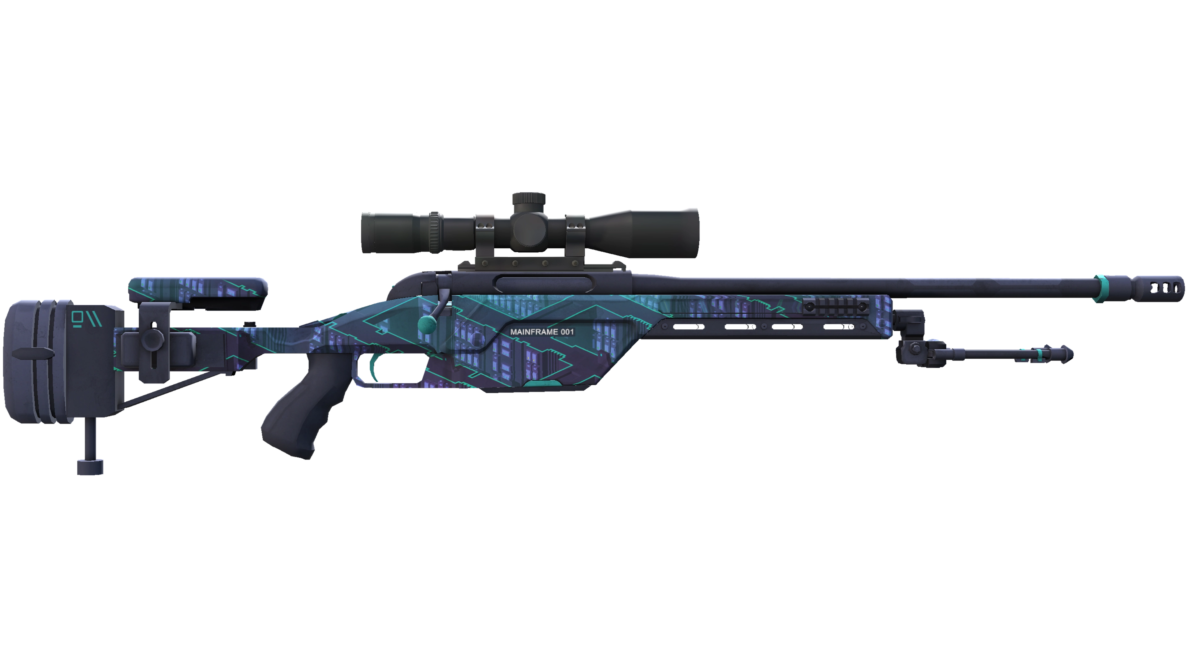 StatTrak™ SSG 08 | Mainframe 001 (Factory New) thumbnail