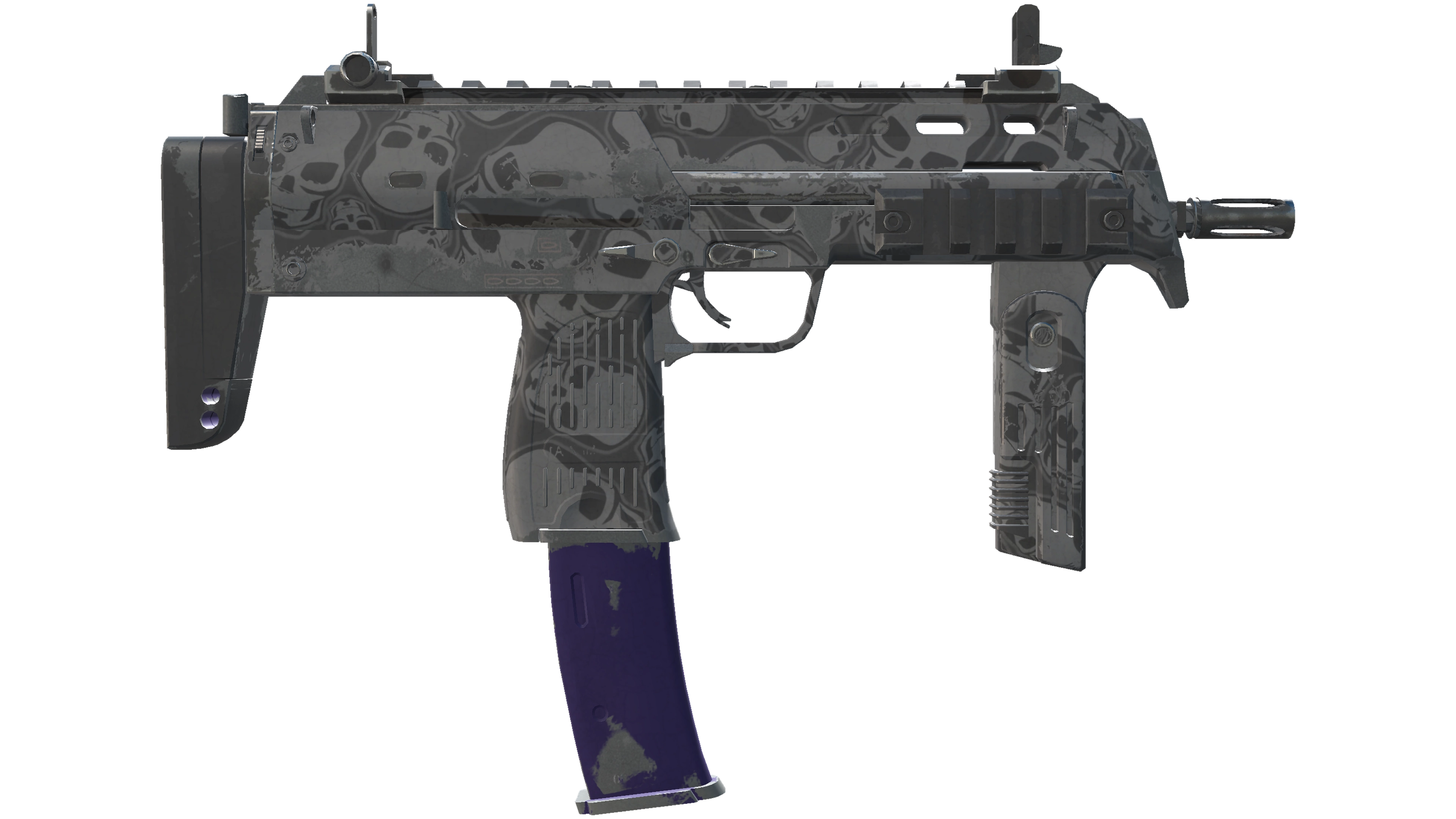 StatTrak™ MP7 | Skulls (Field-Tested) thumbnail