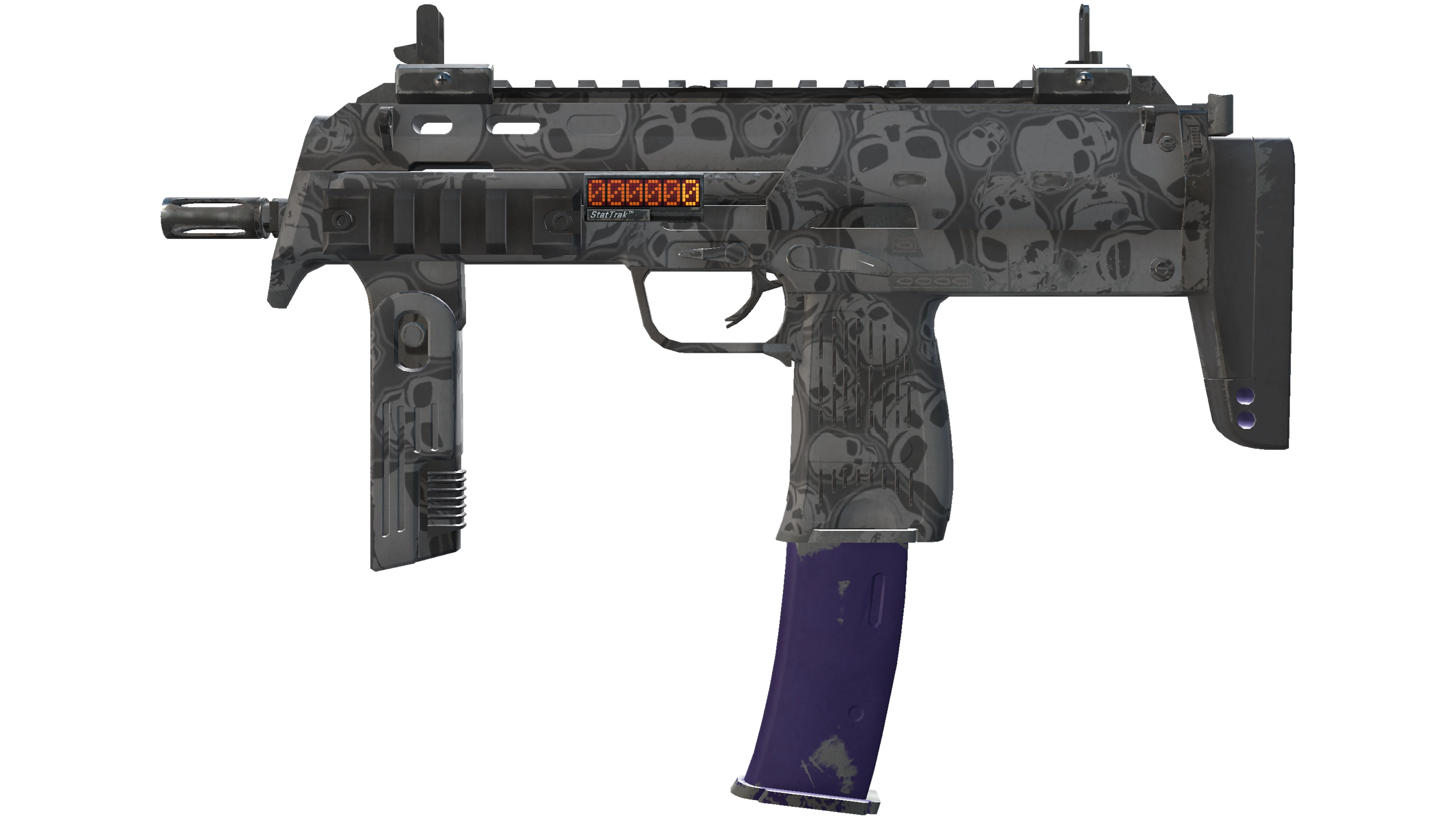 StatTrak™ MP7 | Skulls (Field-Tested)