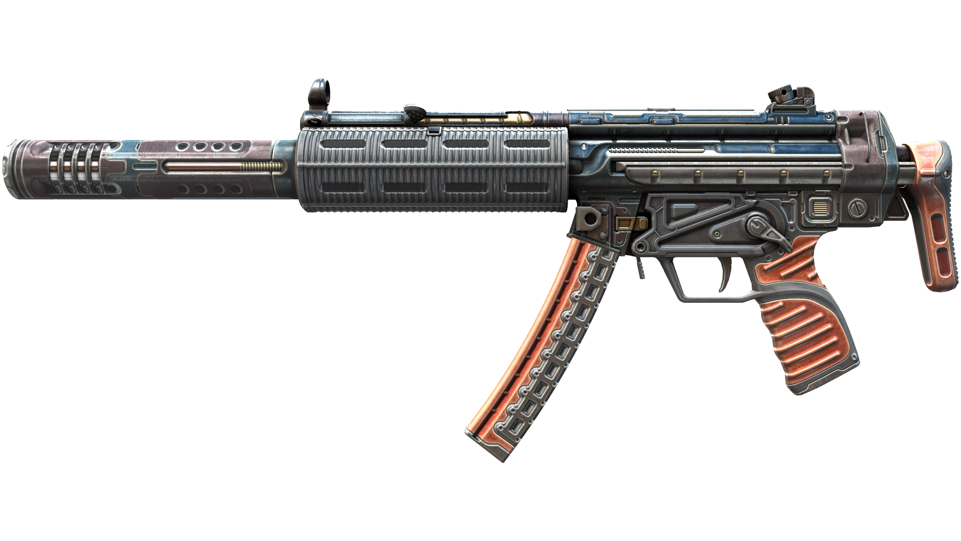 StatTrak™ MP5-SD | Gauss (Minimal Wear)