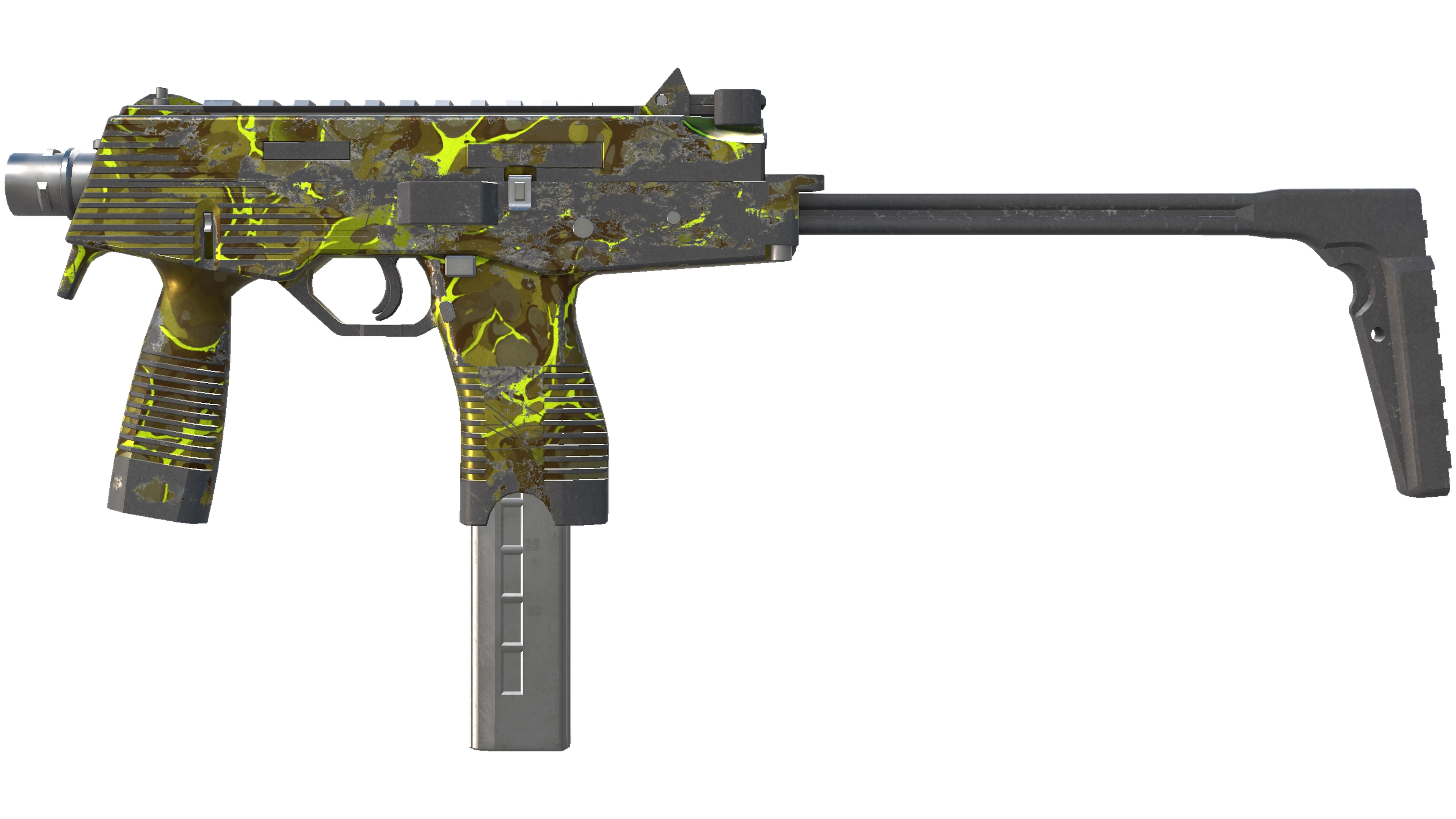 MP9 | Bioleak (Battle-Scarred)
