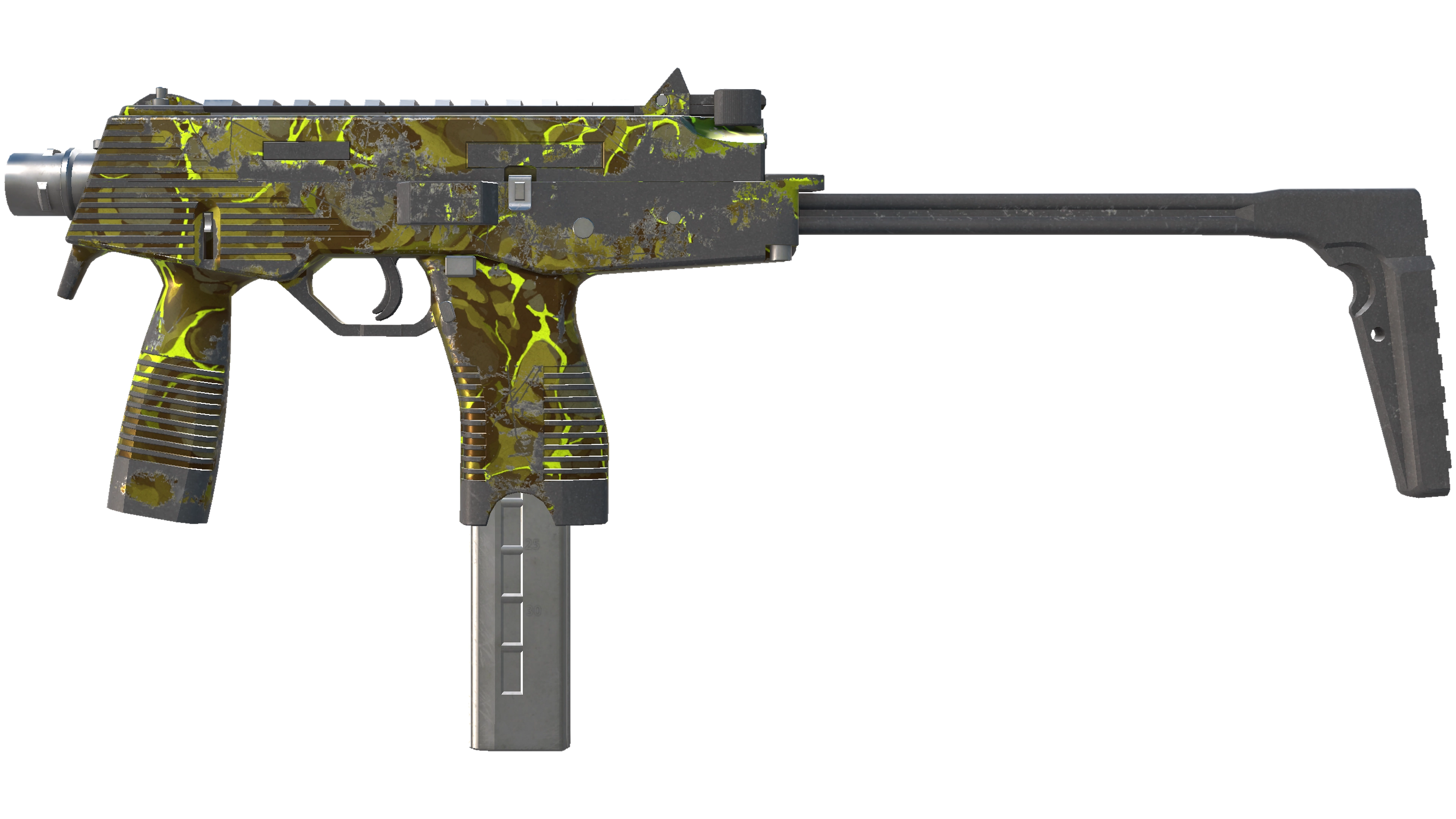 MP9 | Bioleak (Battle-Scarred)