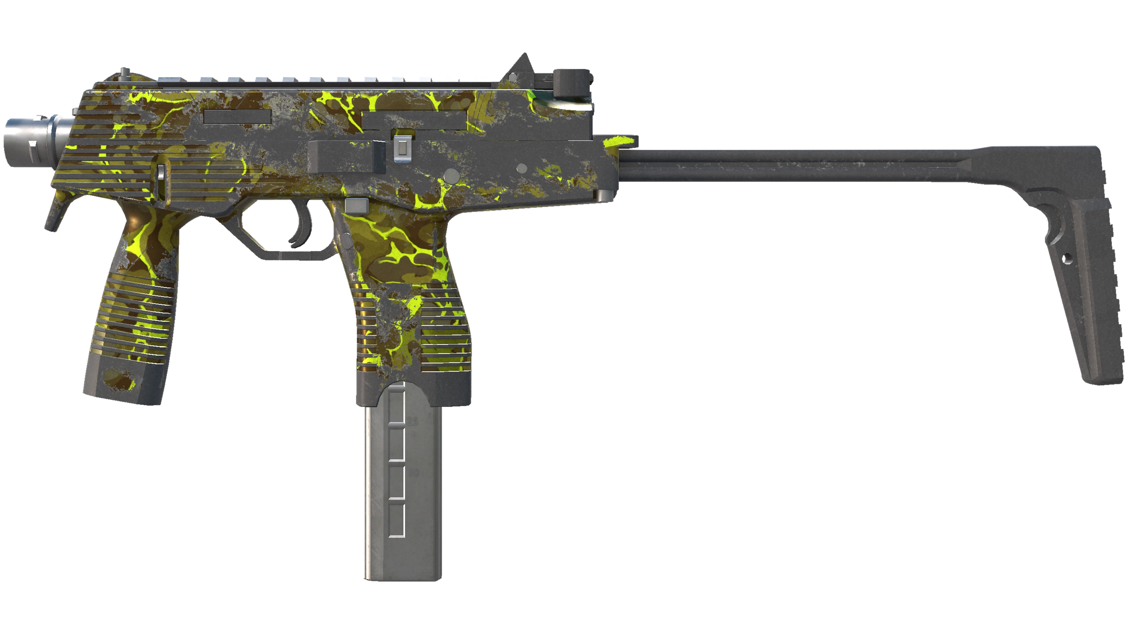 MP9 | Bioleak (Battle-Scarred)