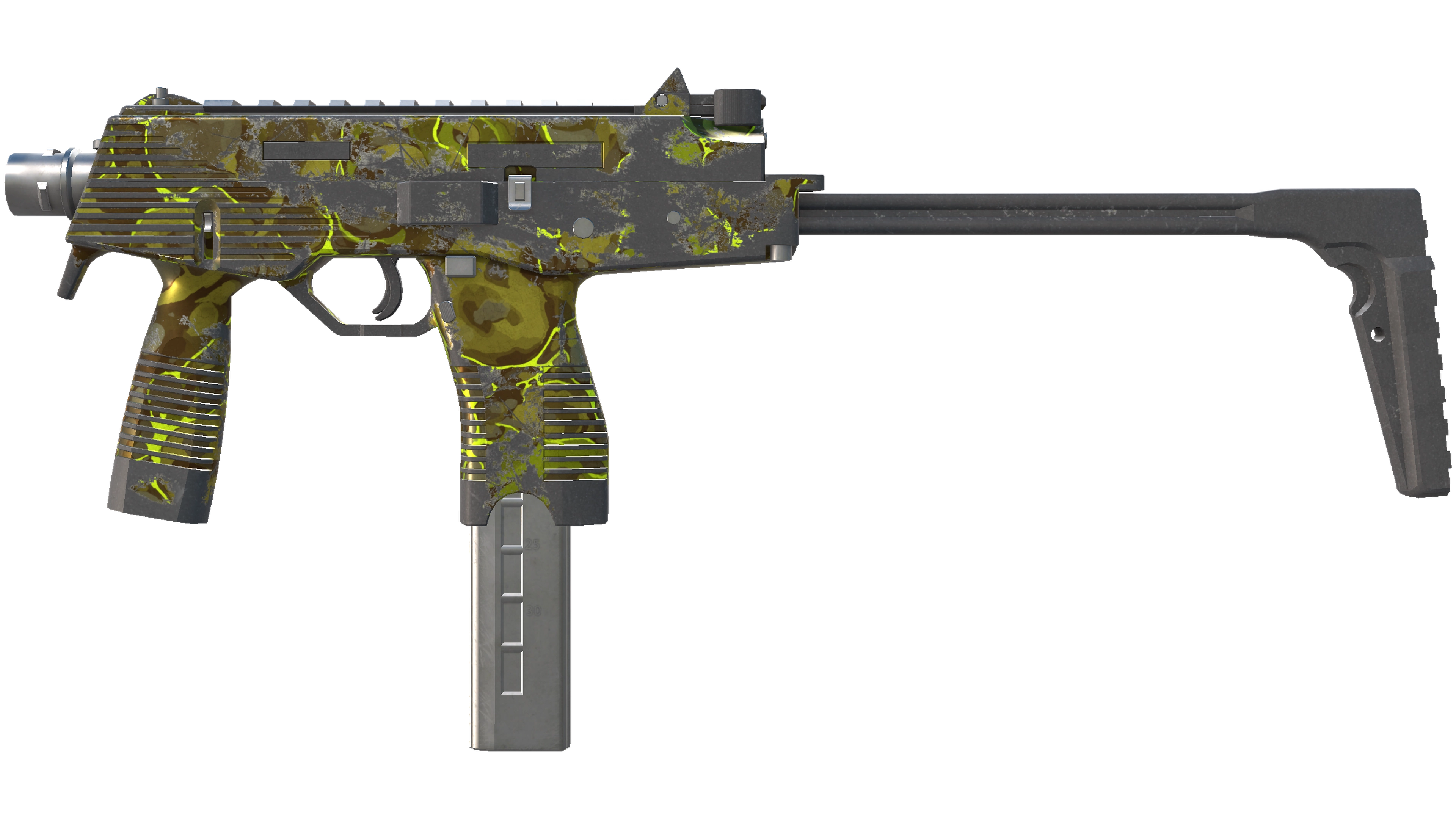 MP9 | Bioleak (Battle-Scarred)